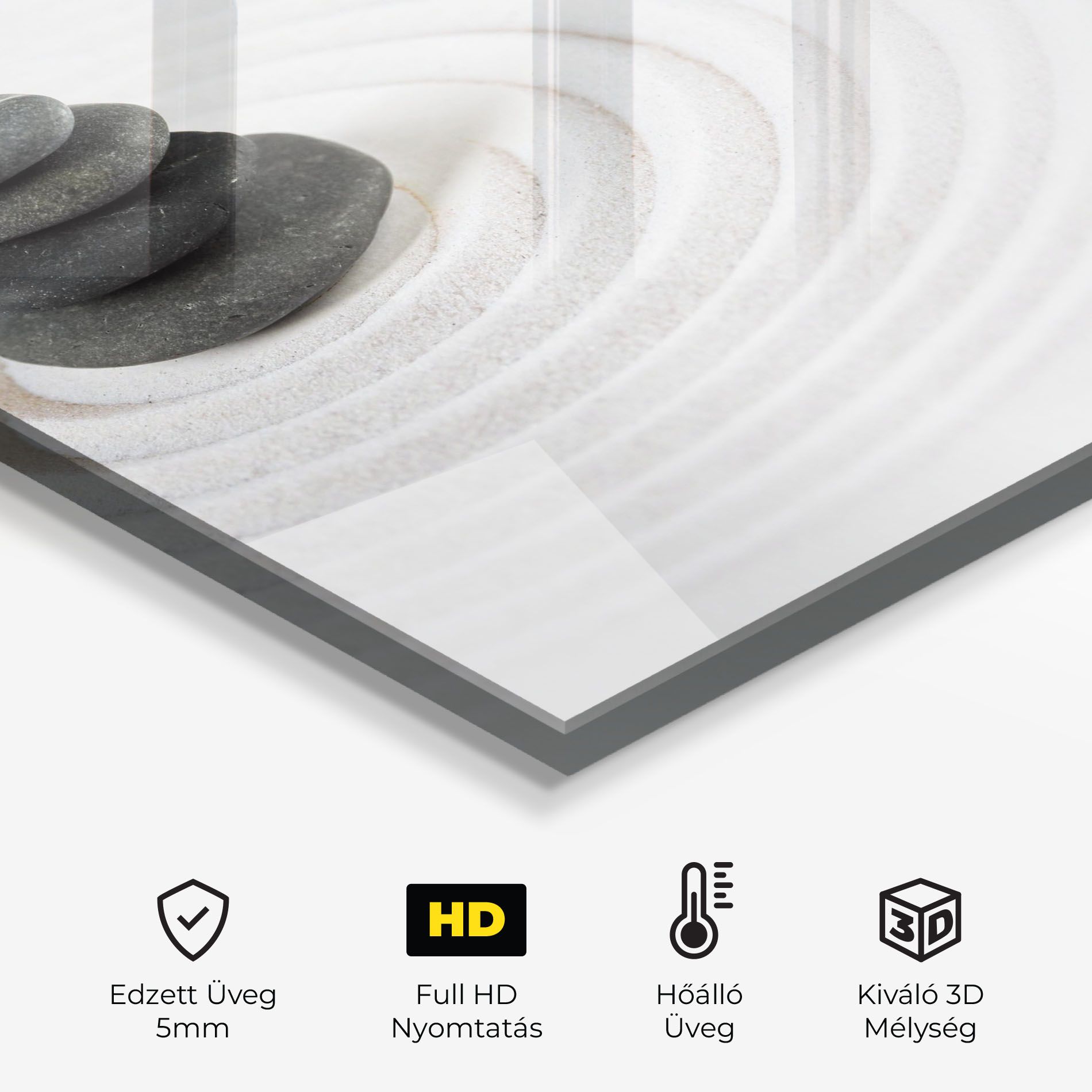 Black Stones Sand mockup 2