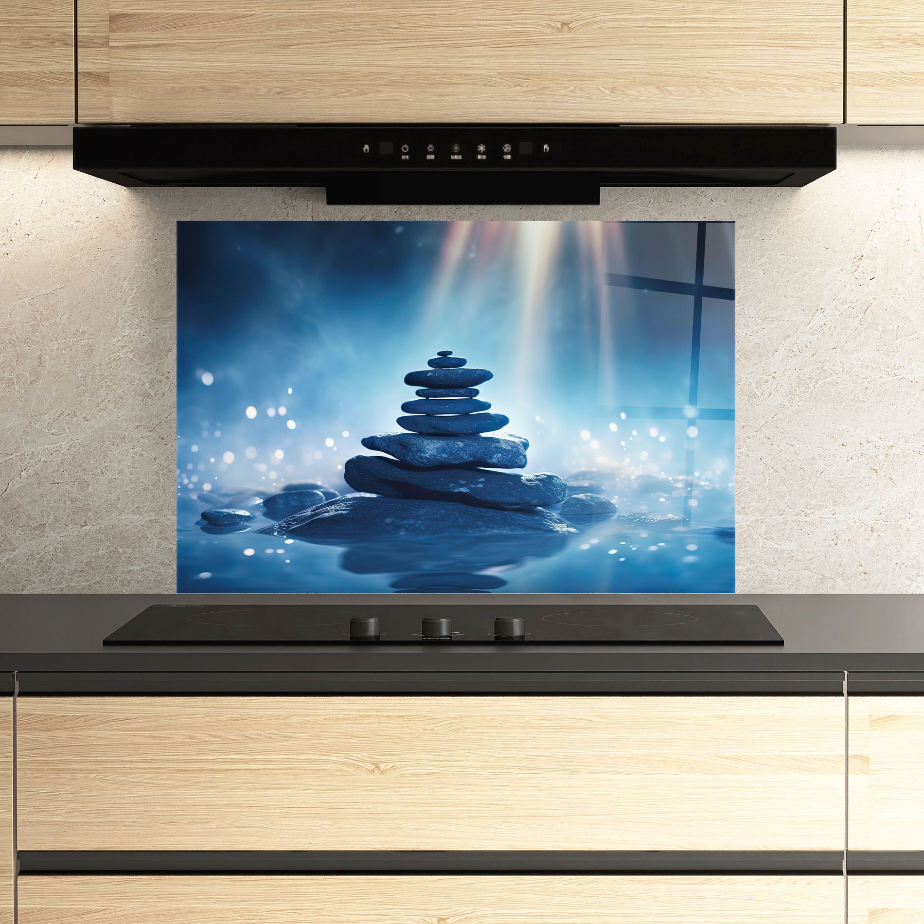 Blue Light Stone mockup 3