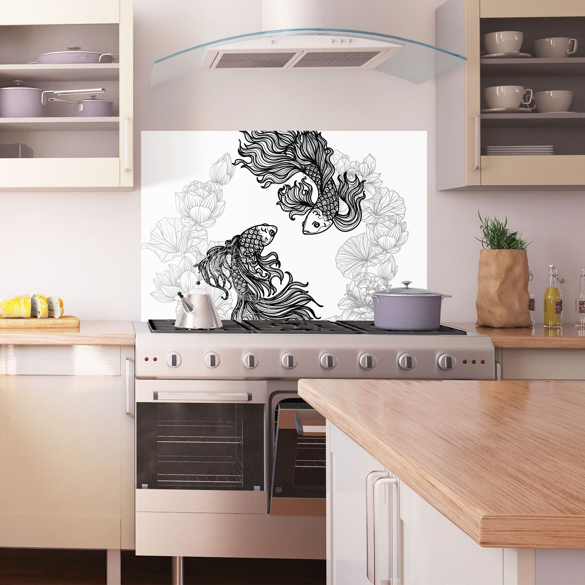 Fish Yinyang mockup 1