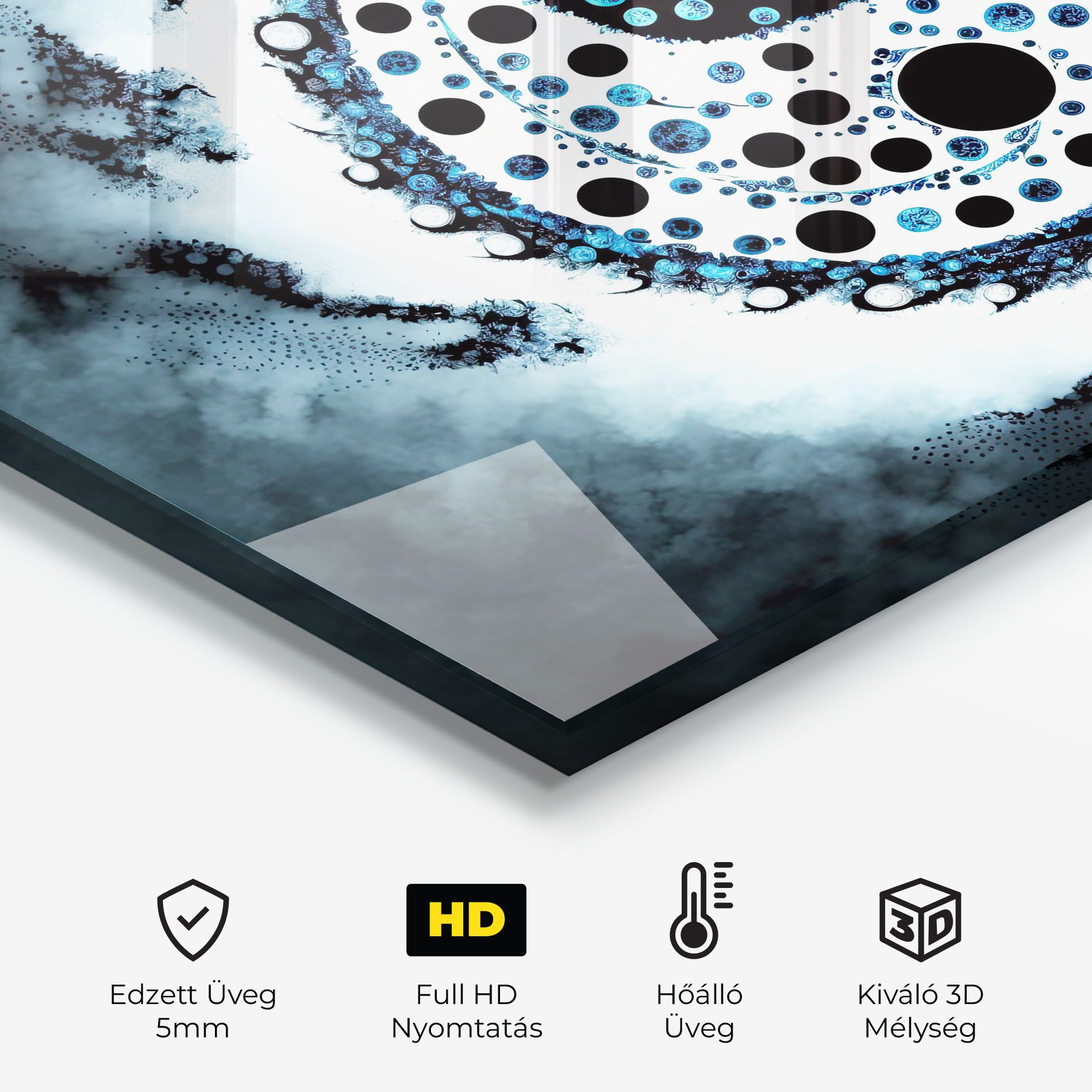 Blue White Yinyang mockup 2