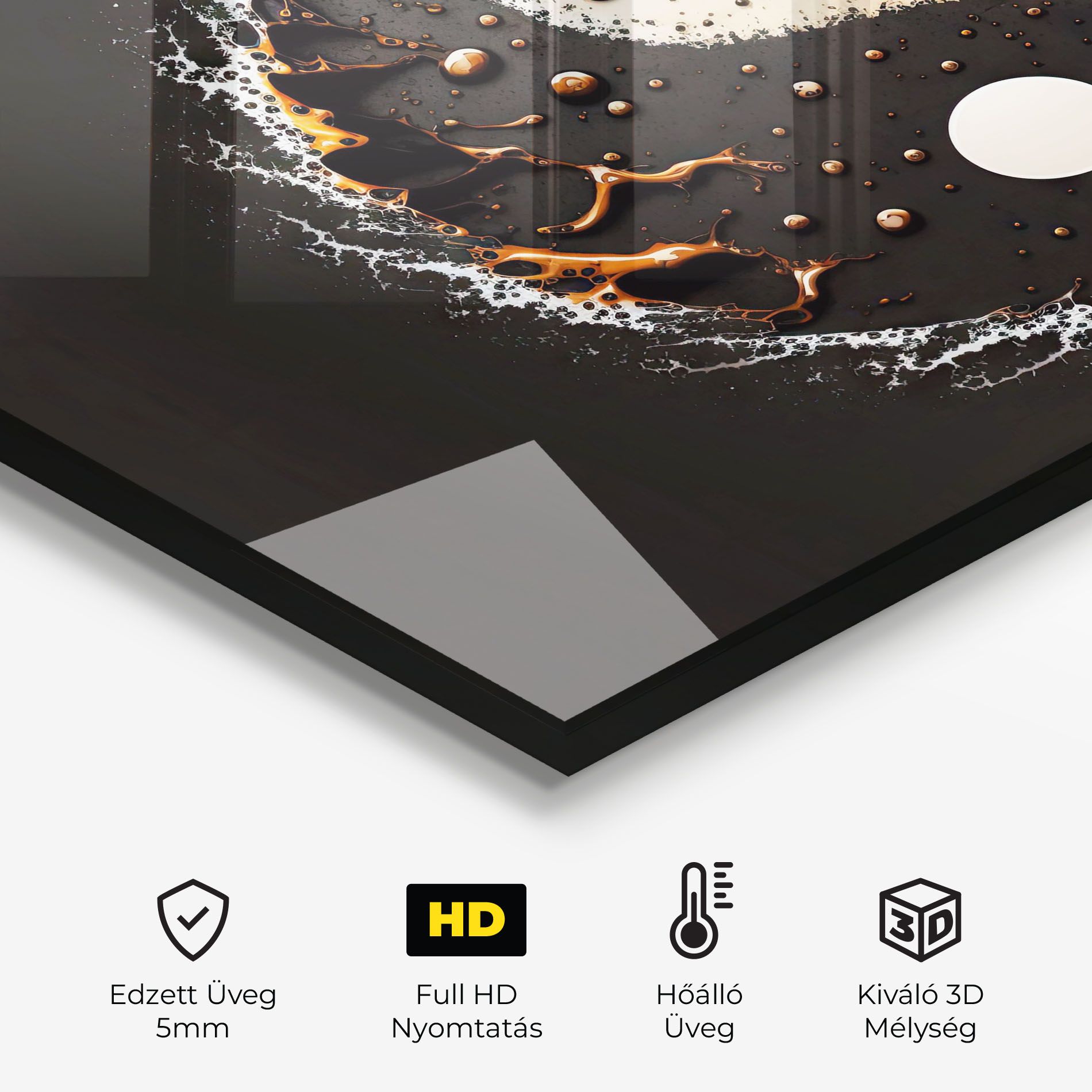 Brown Liquid Yinyang mockup 2