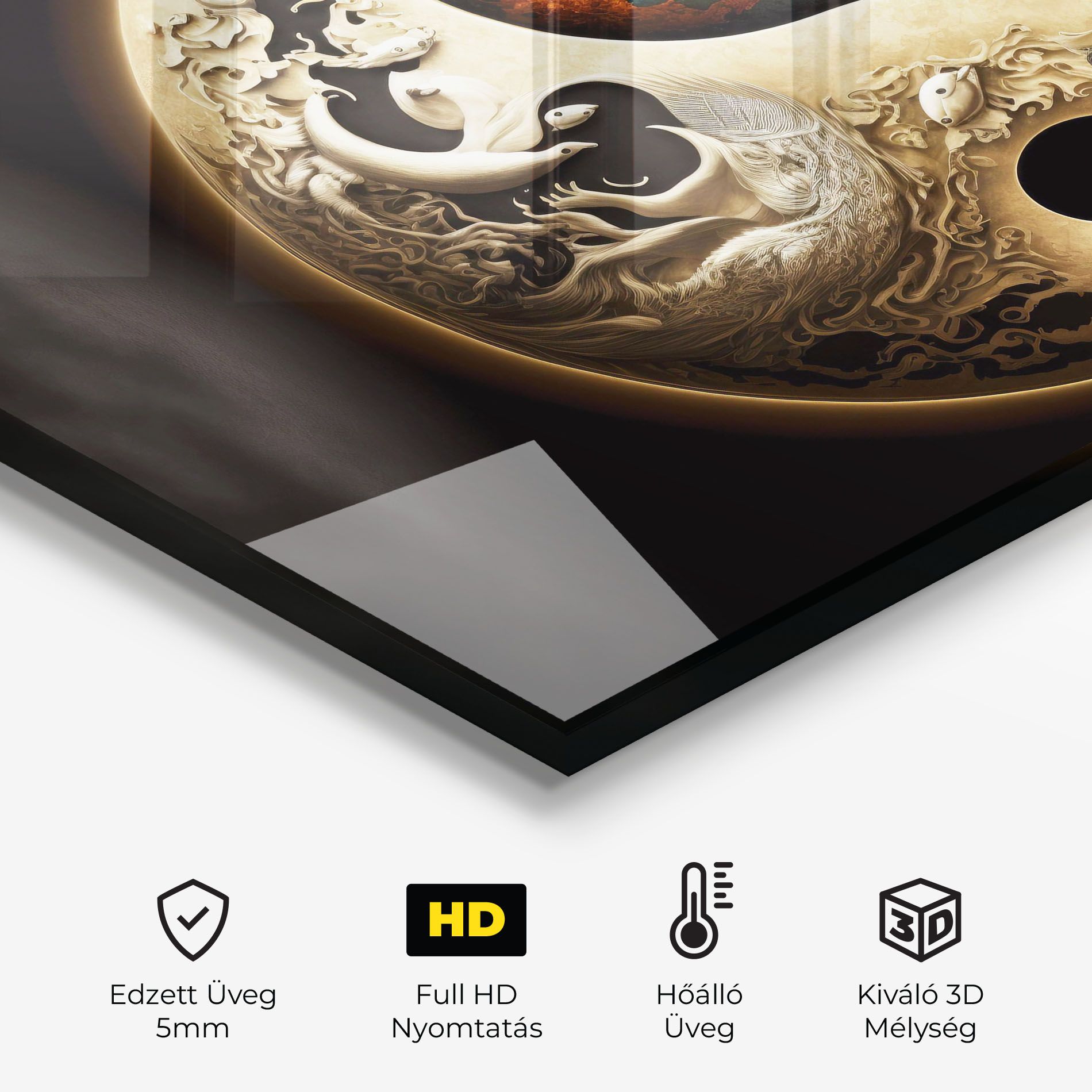 Cream Blue Yinyang mockup 2