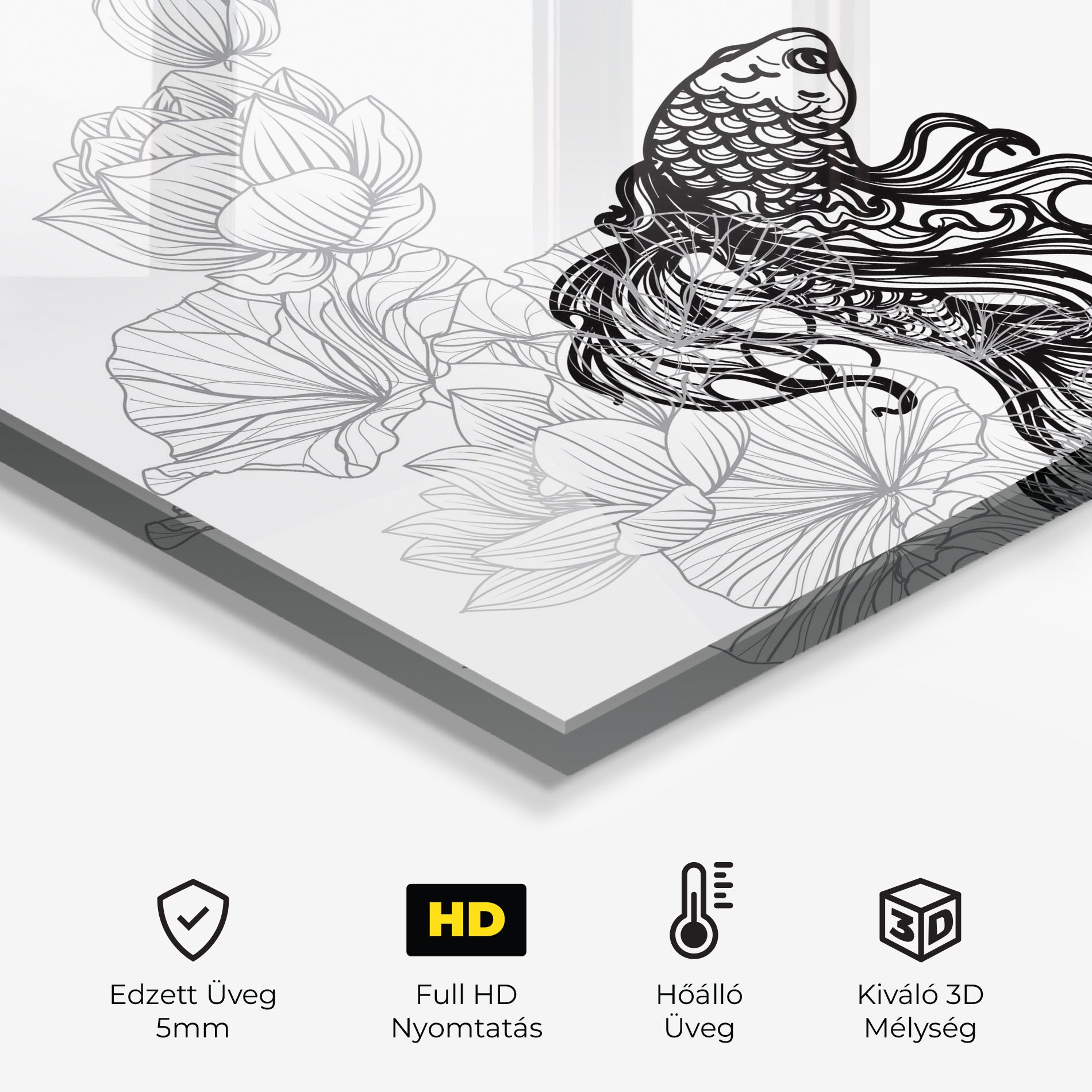 Fish Yinyang mockup 2