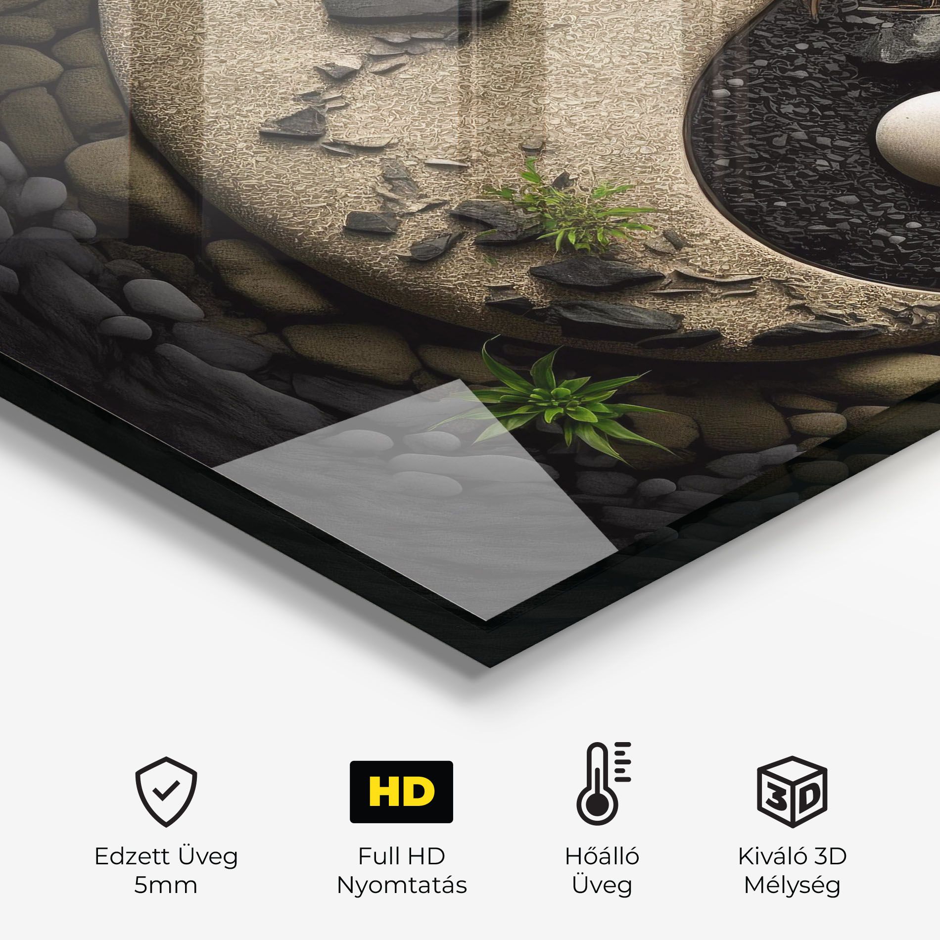 Gray Pebbles Yinyang mockup 2