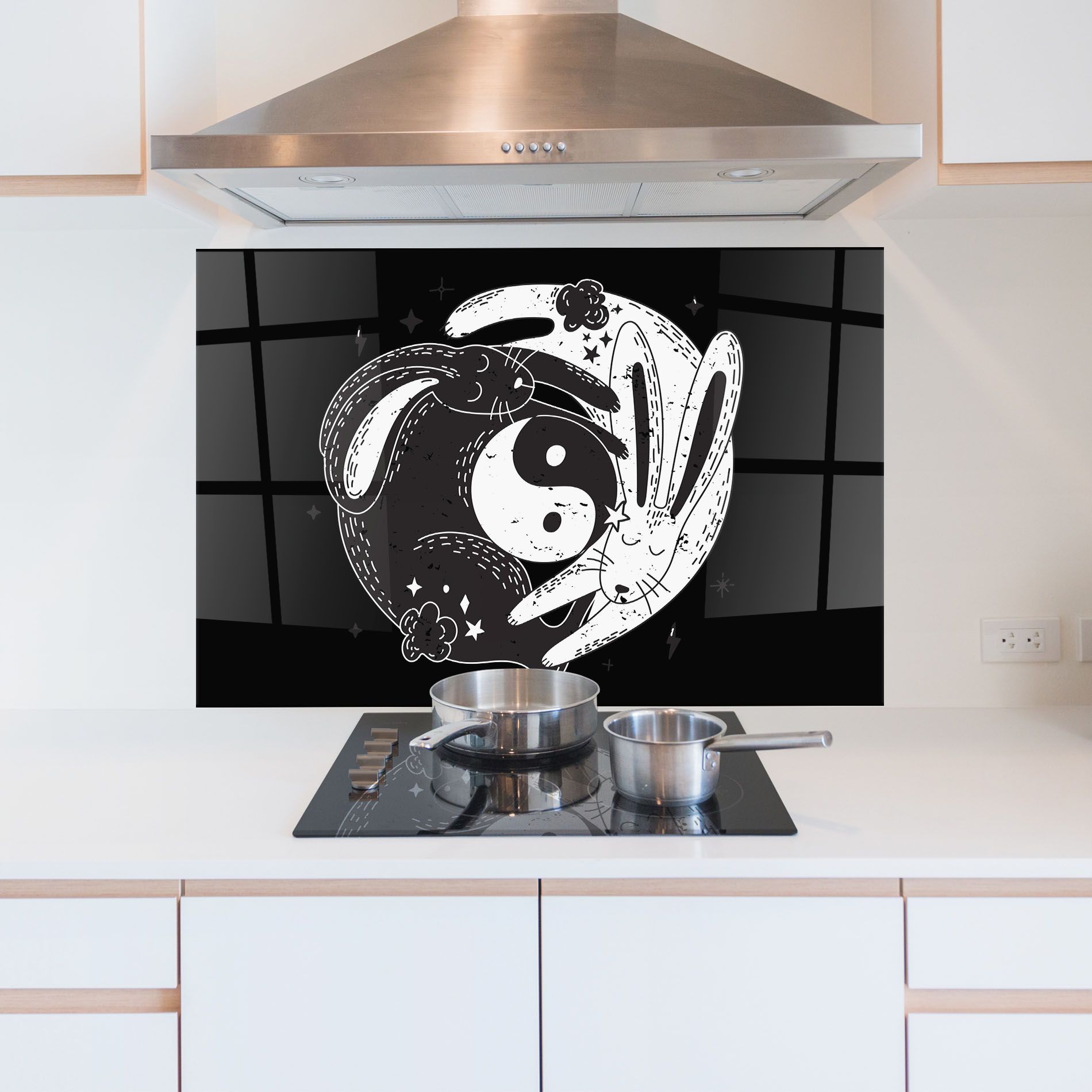 Bunny Yinyang mockup 5