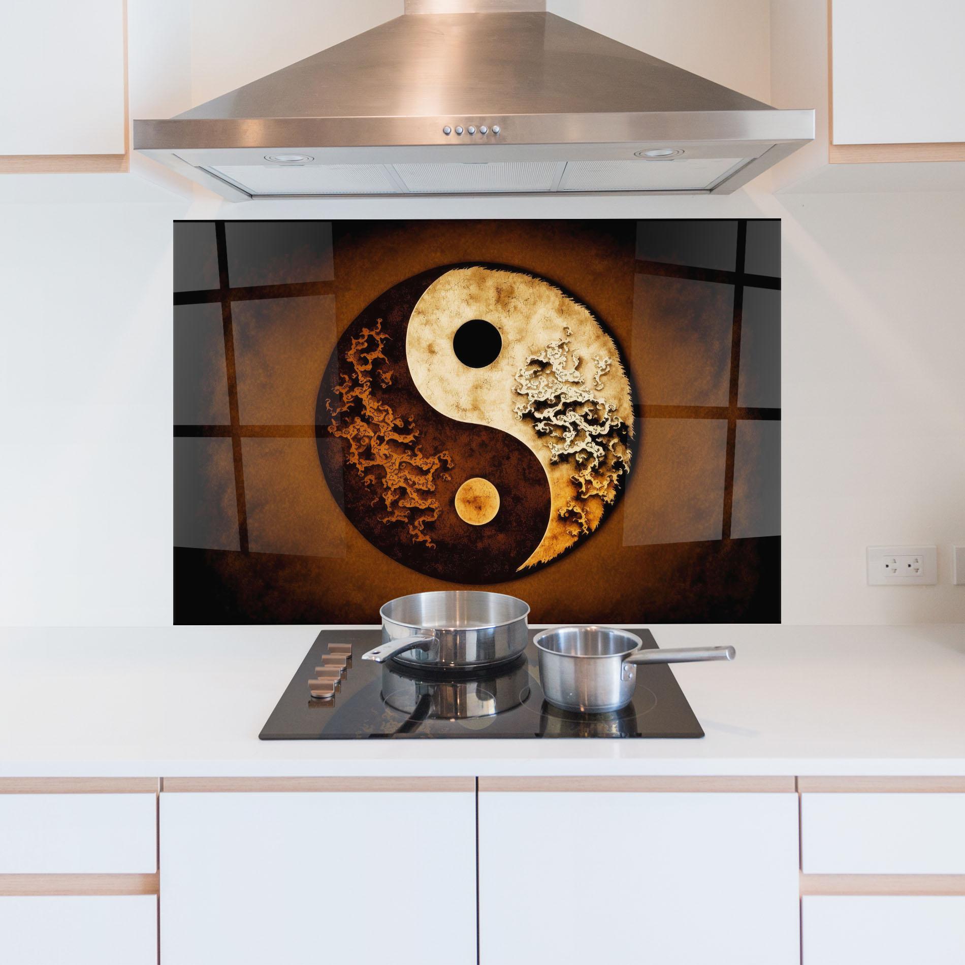 Konyhai üveg hátfal Send Yinyang mockup 5