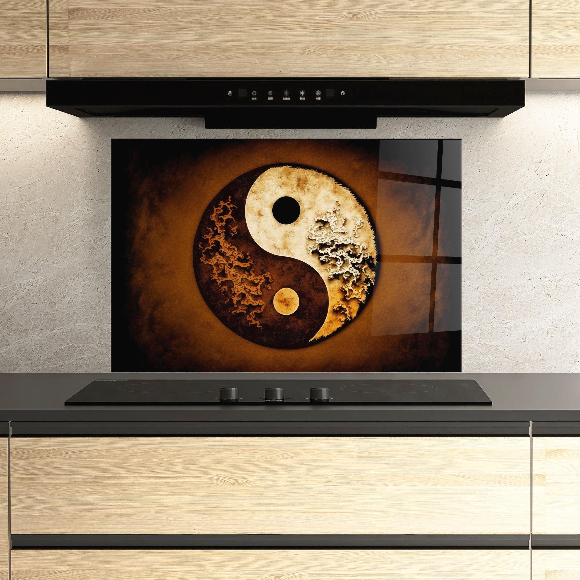 Konyhai üveg hátfal Send Yinyang mockup 3