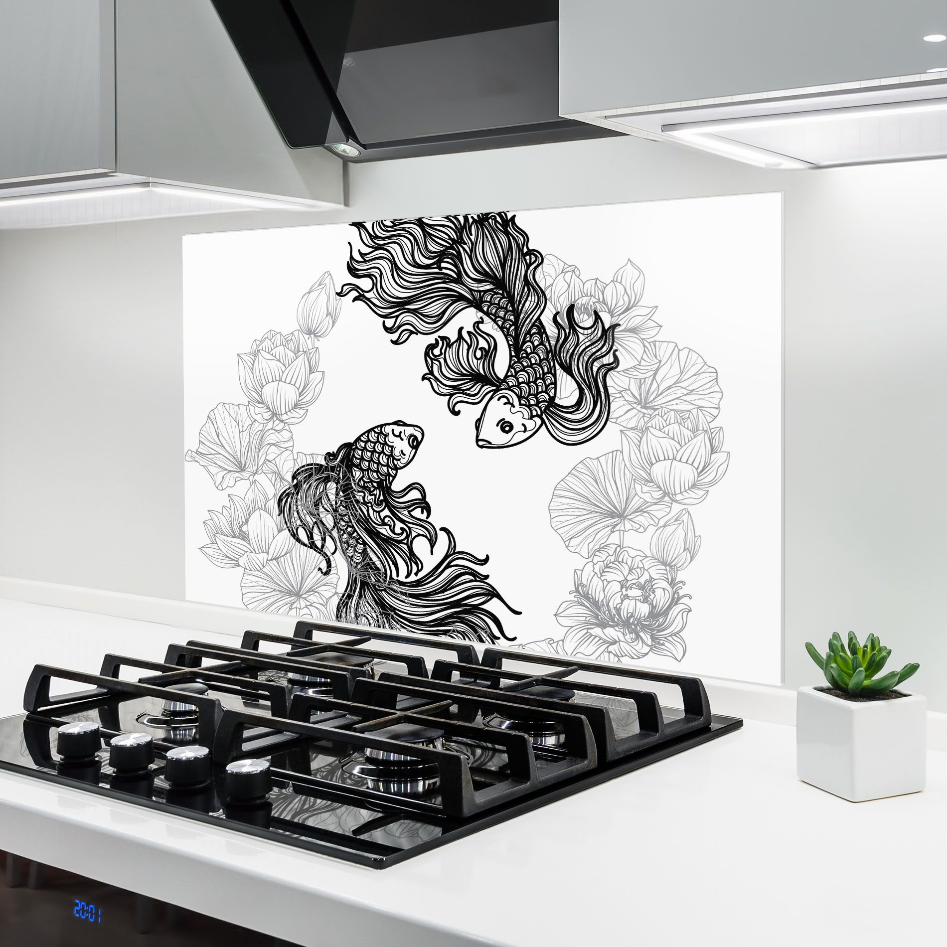 Fish Yinyang mockup 6