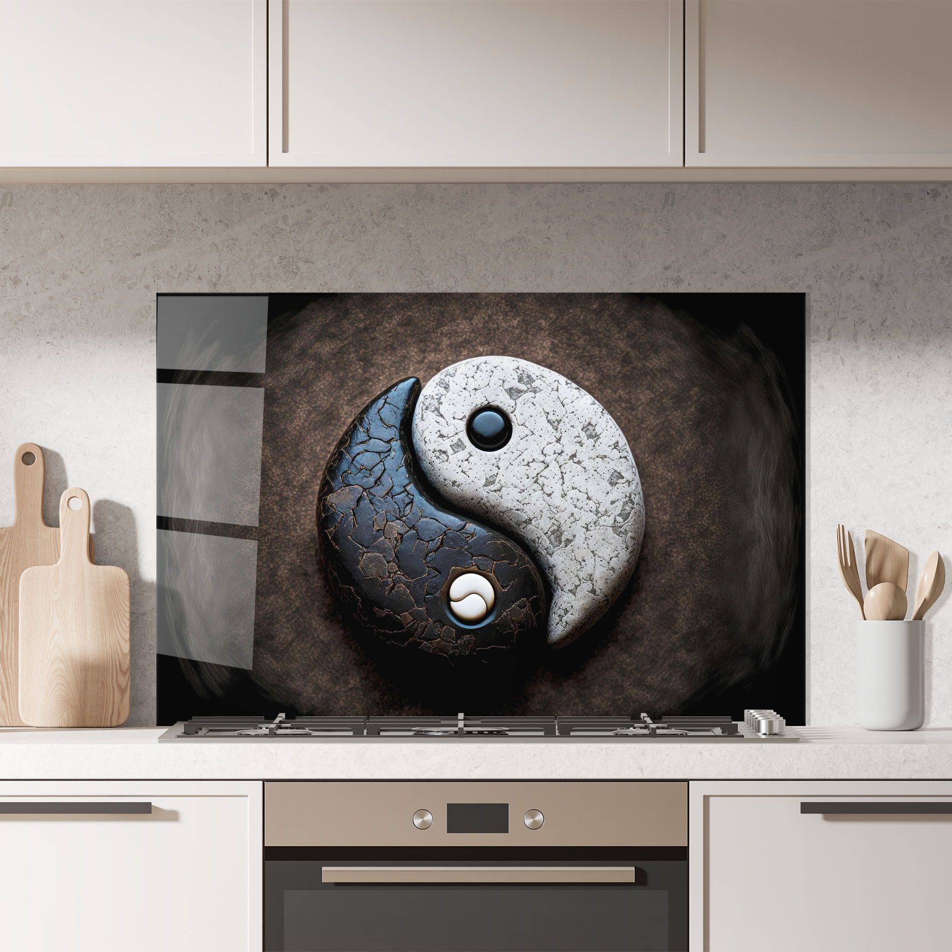 Black Stone Yinyang mockup 7