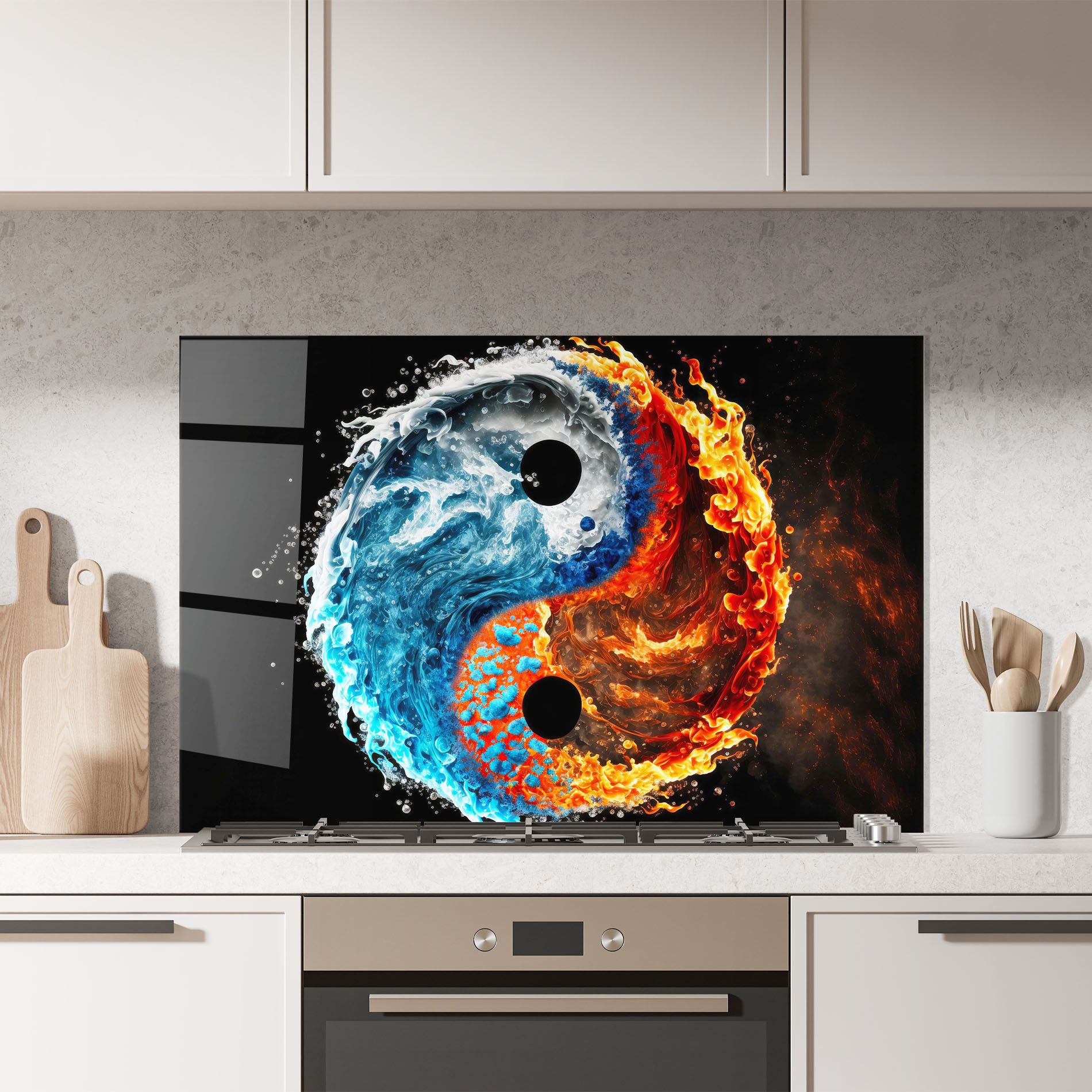 Fire Water Yin Yang mockup 7