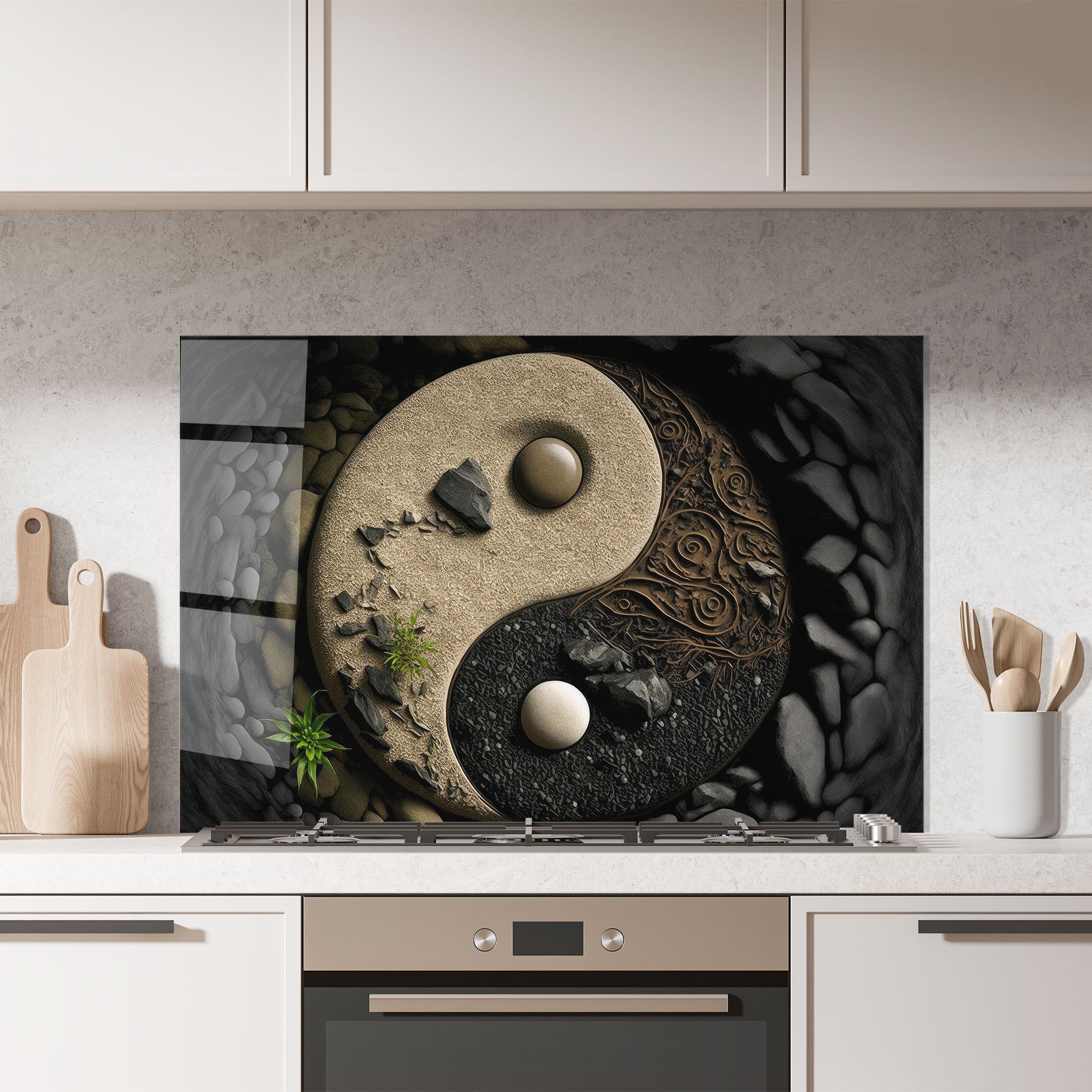Gray Pebbles Yinyang mockup 7