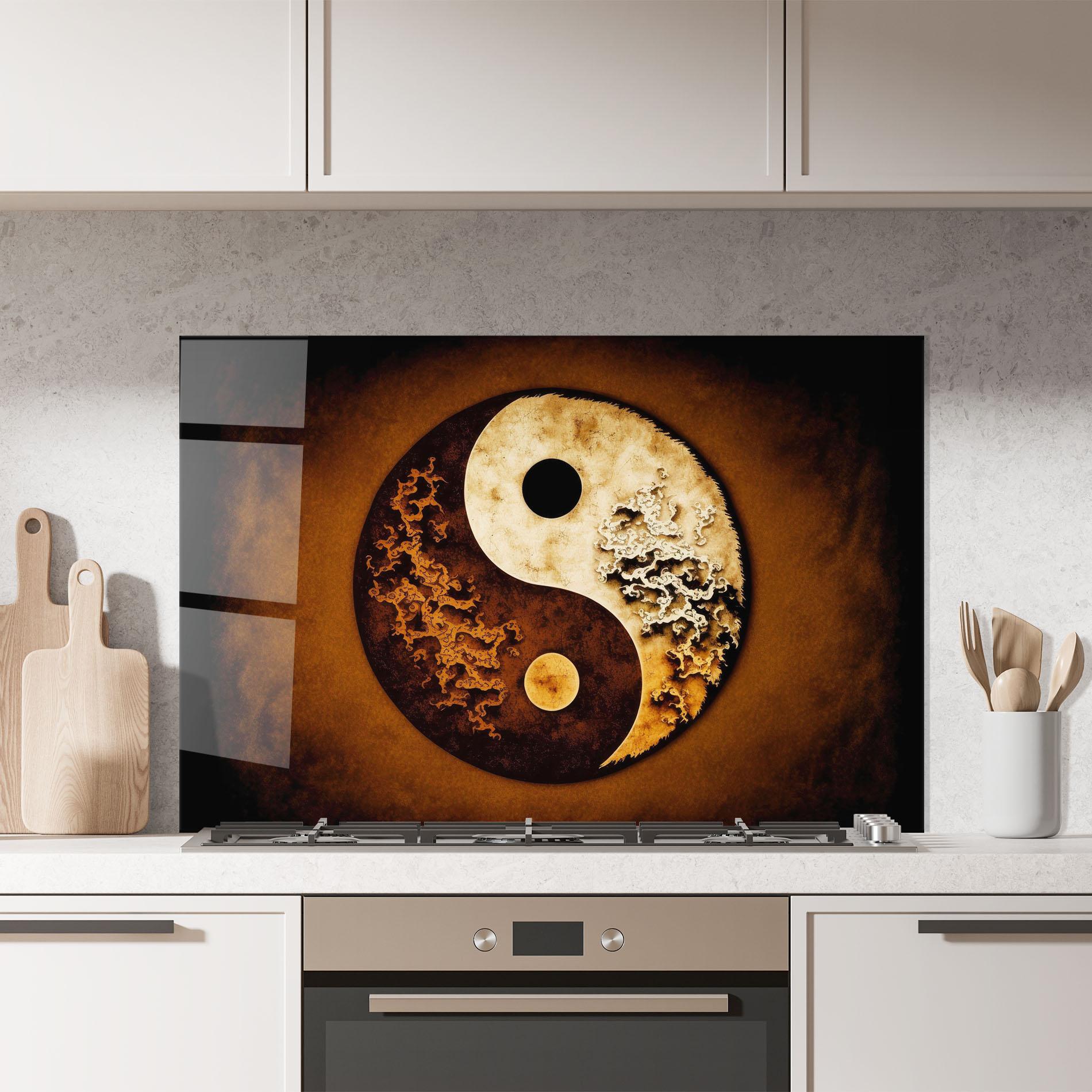 Konyhai üveg hátfal Send Yinyang mockup 7