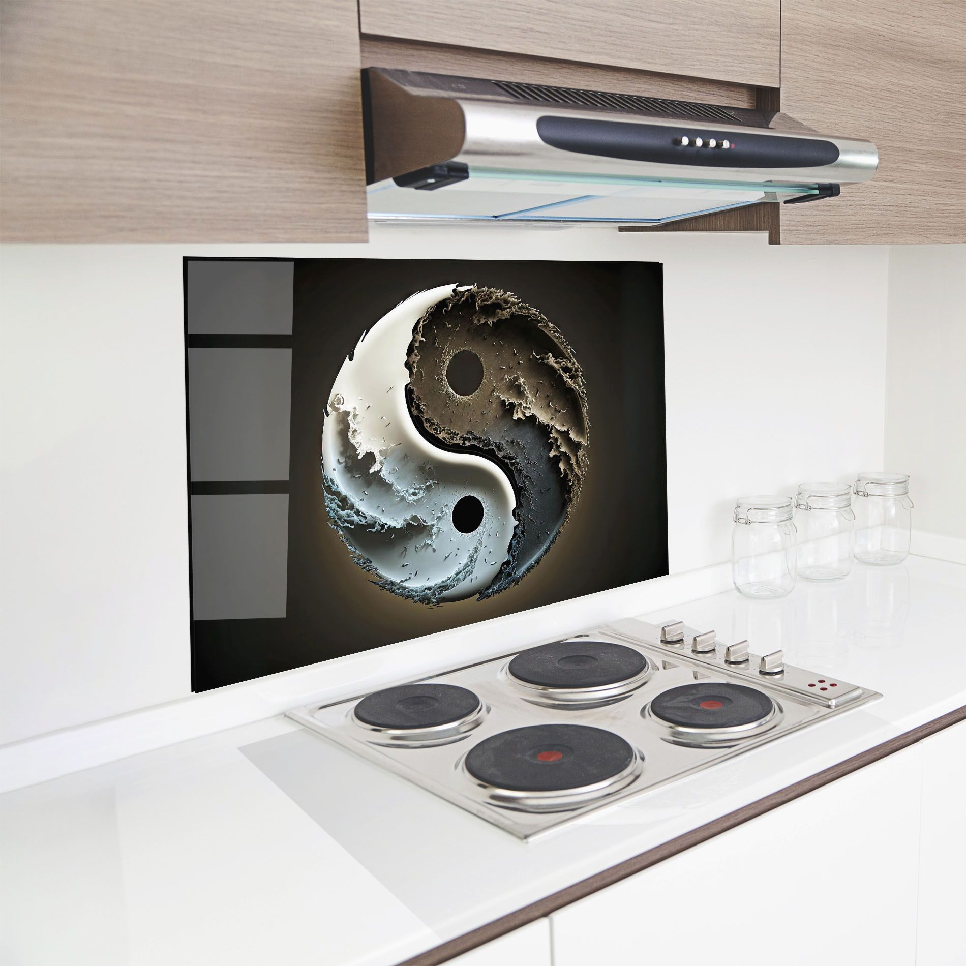 Brown Smoke Yinyang mockup 8