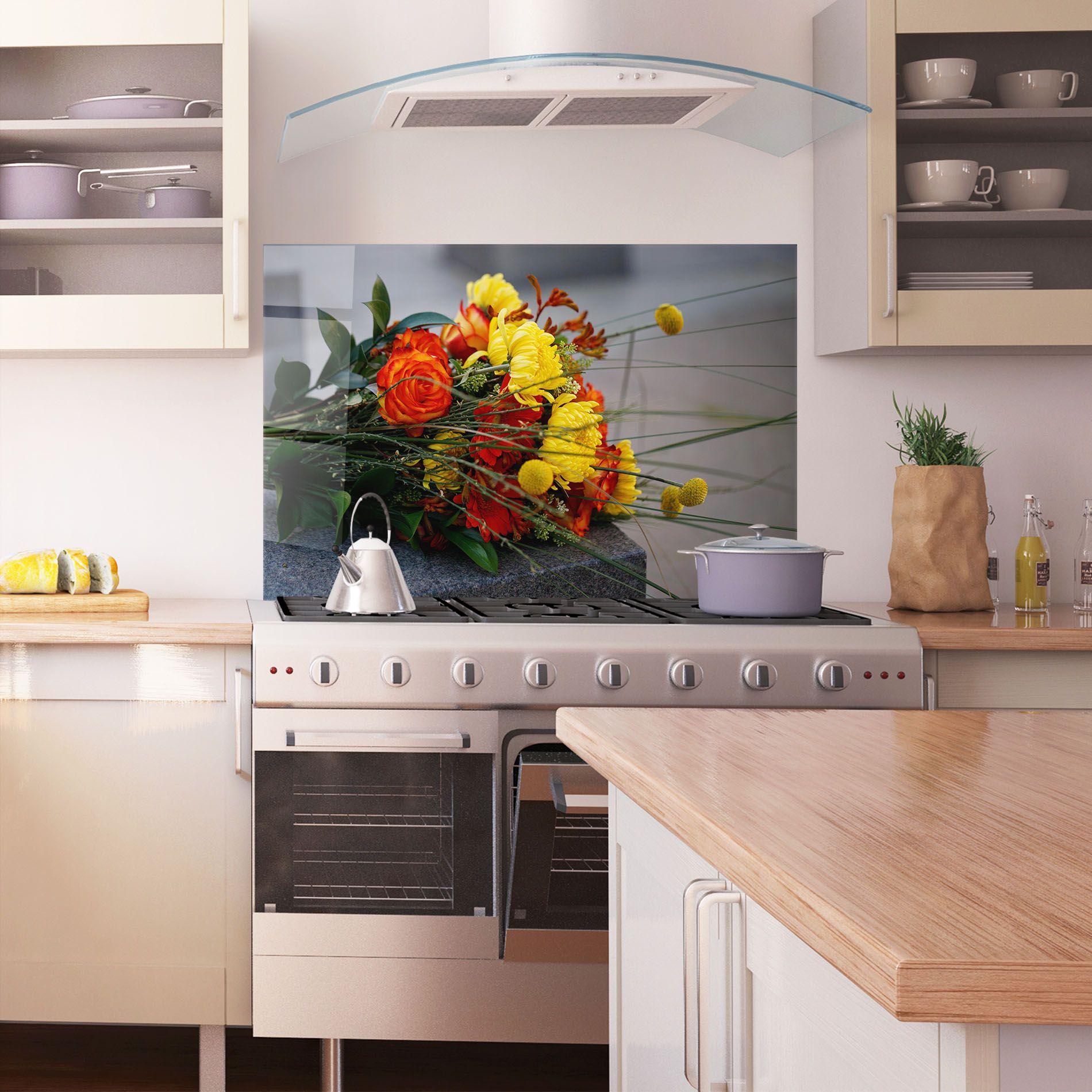 Strong Yellow Bouquet mockup 1