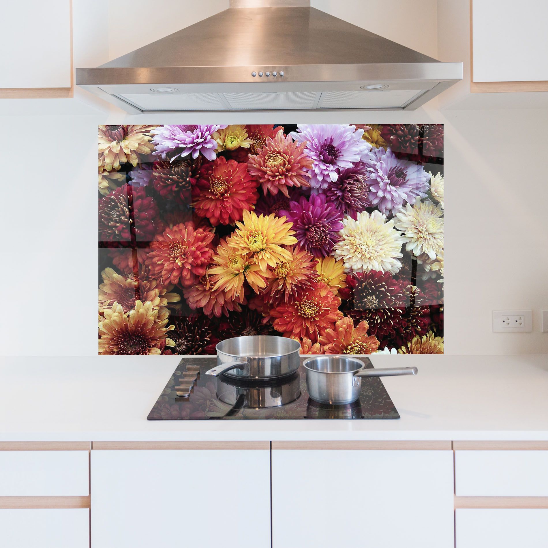 Flower Wall mockup 5