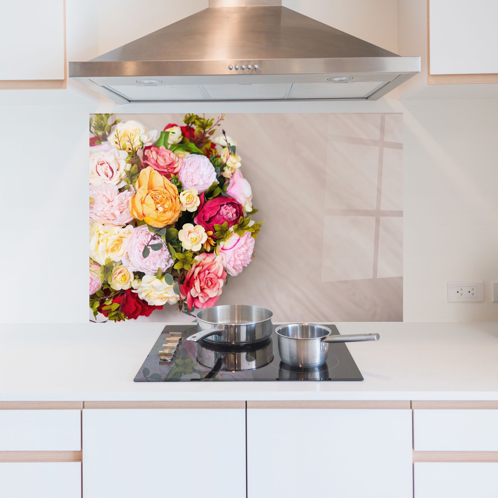 Orange Purple Bouquet mockup 5