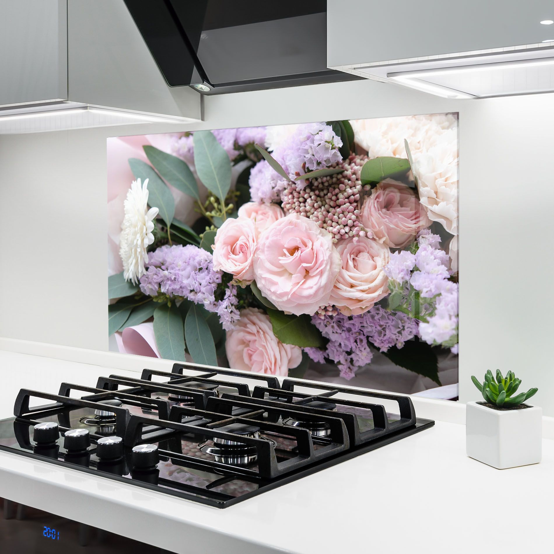 Beautiful Pink Roses mockup 6