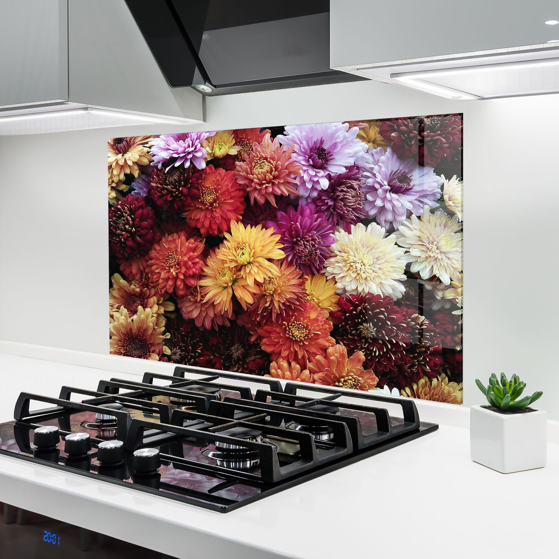 Flower Wall mockup 6