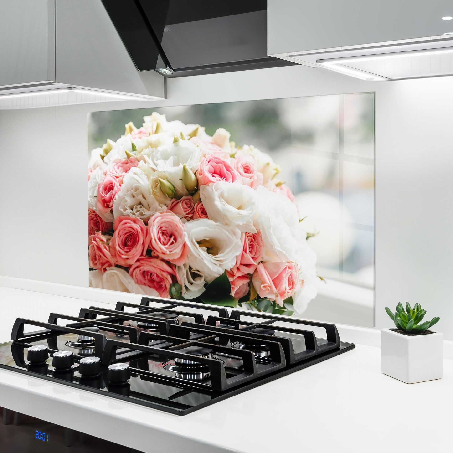 Pink Beautiful Bouquet mockup 6