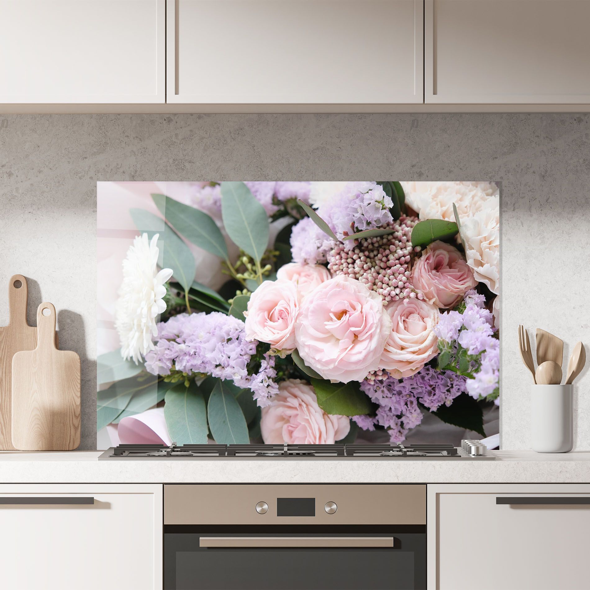 Beautiful Pink Roses mockup 7