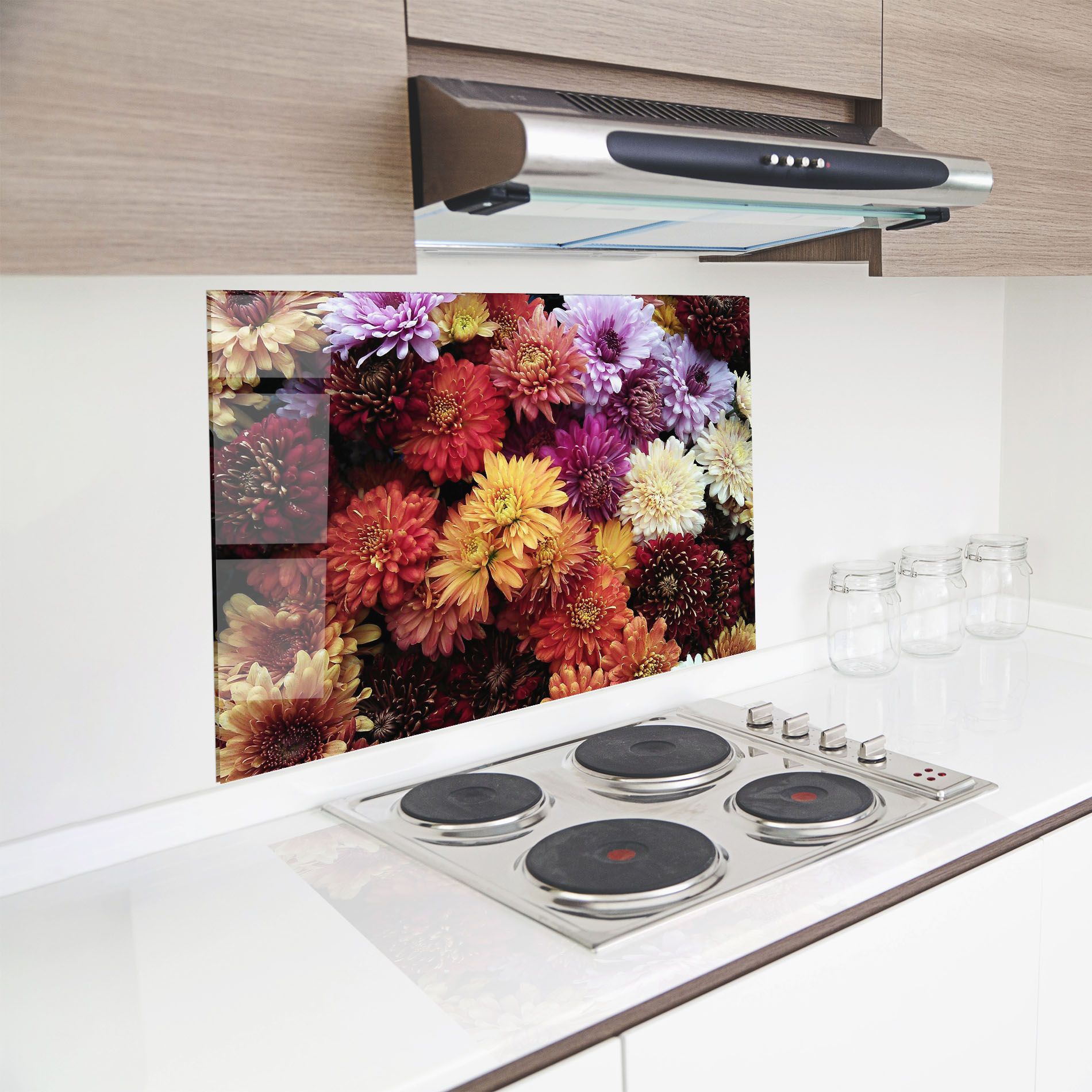 Flower Wall mockup 8