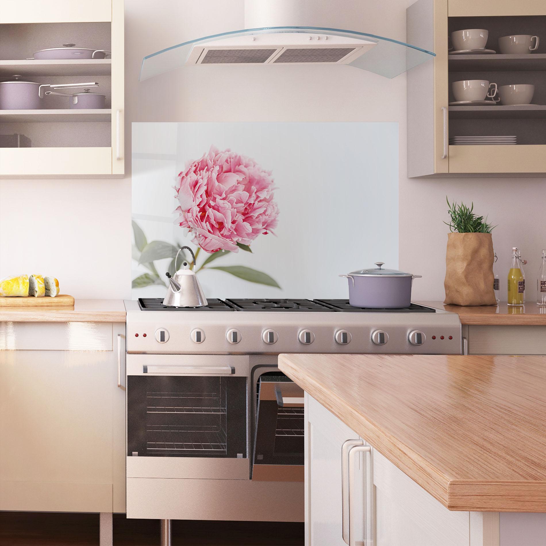 Konyhai üveg hátfal One Peony mockup 1
