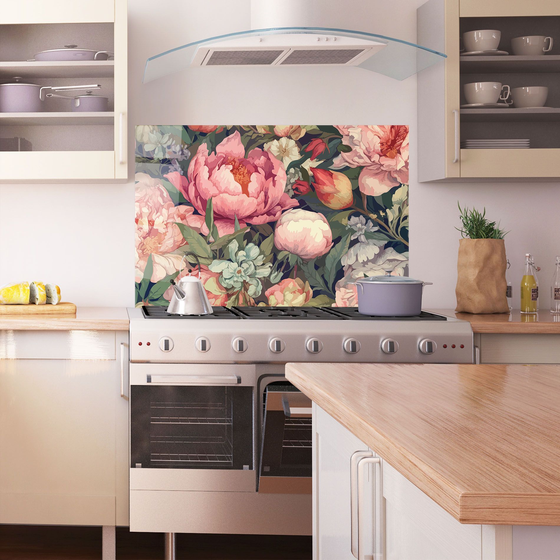 Pretty Artistic Peony mockup 1