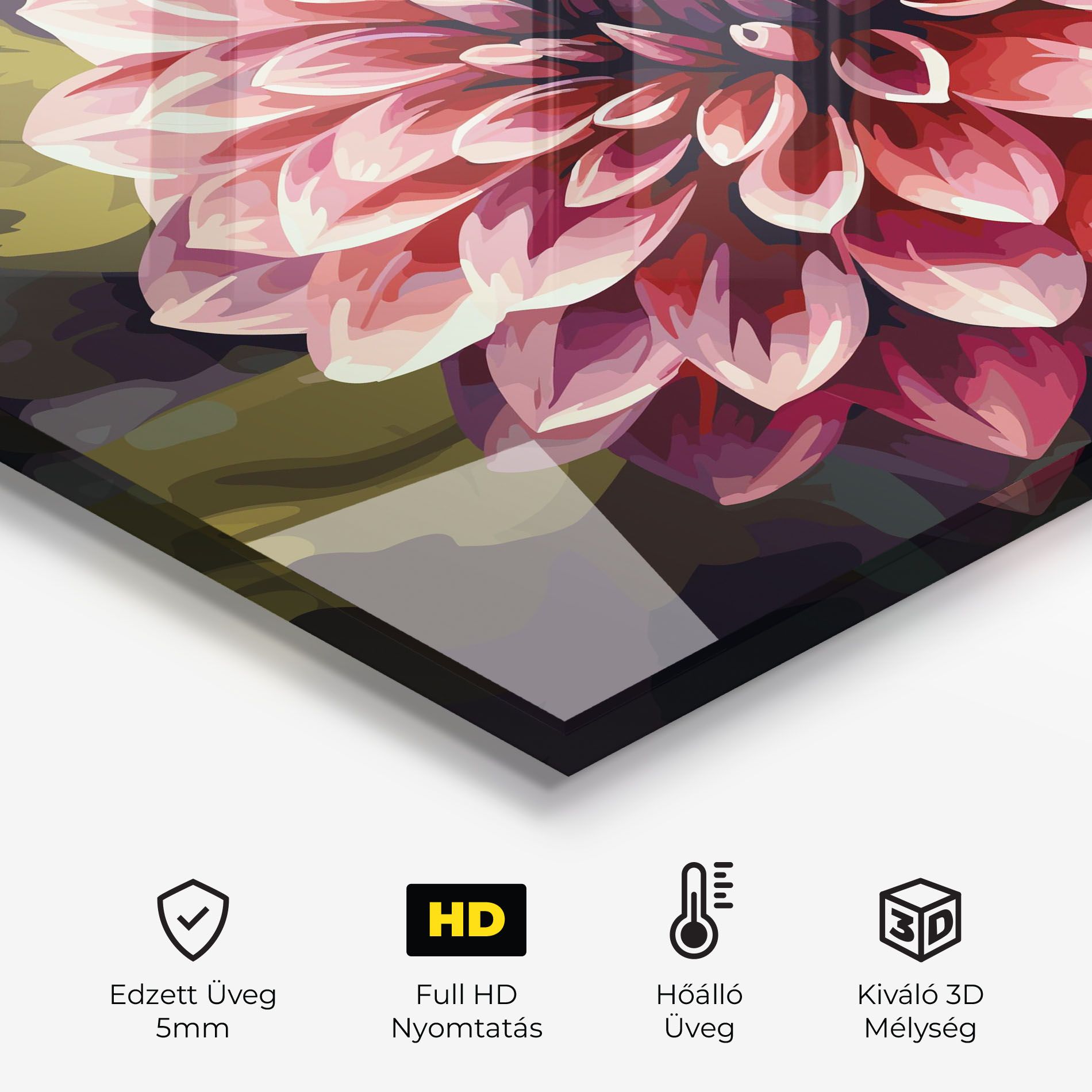 Open Pink Flower mockup 2