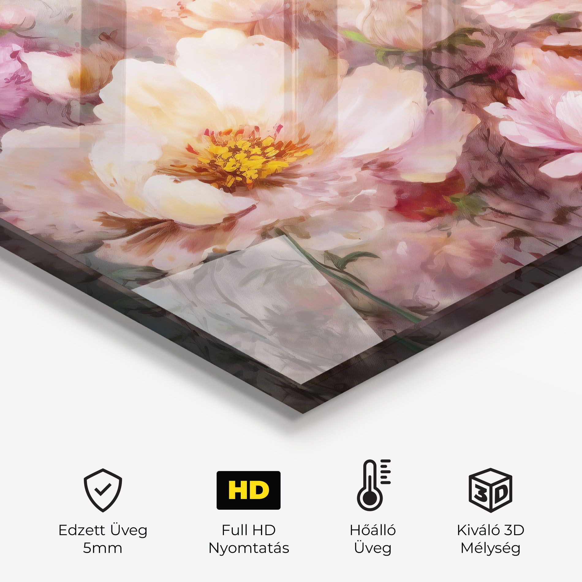 Peony Painting Art mockup 2