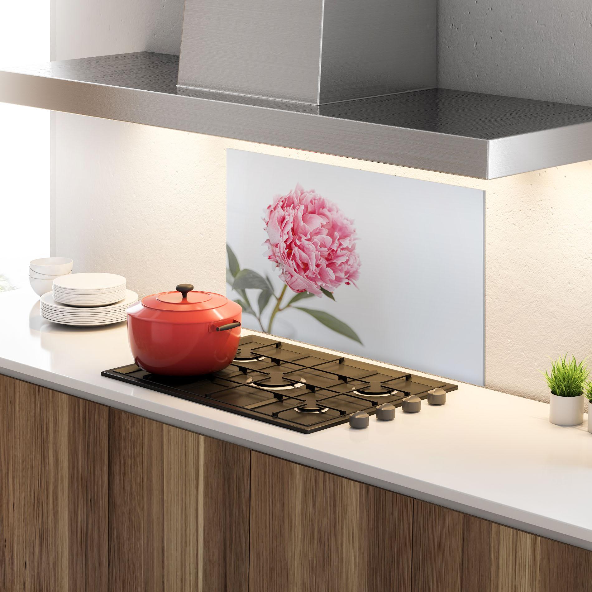 Konyhai üveg hátfal One Peony mockup 4