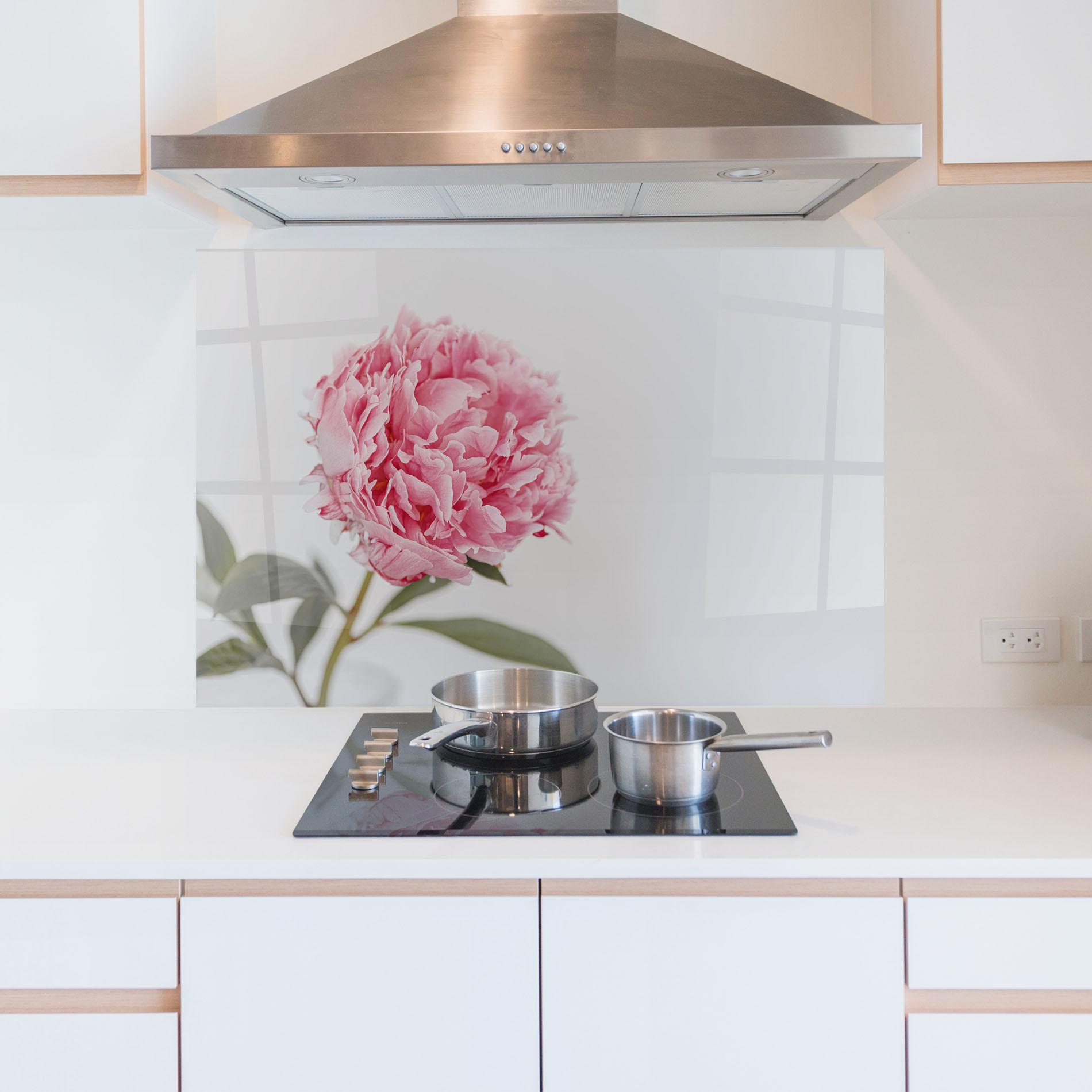 Konyhai üveg hátfal One Peony mockup 5