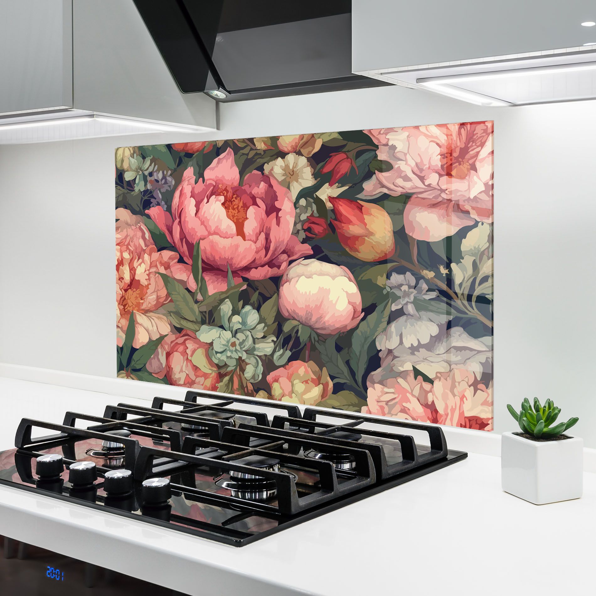 Pretty Artistic Peony mockup 6