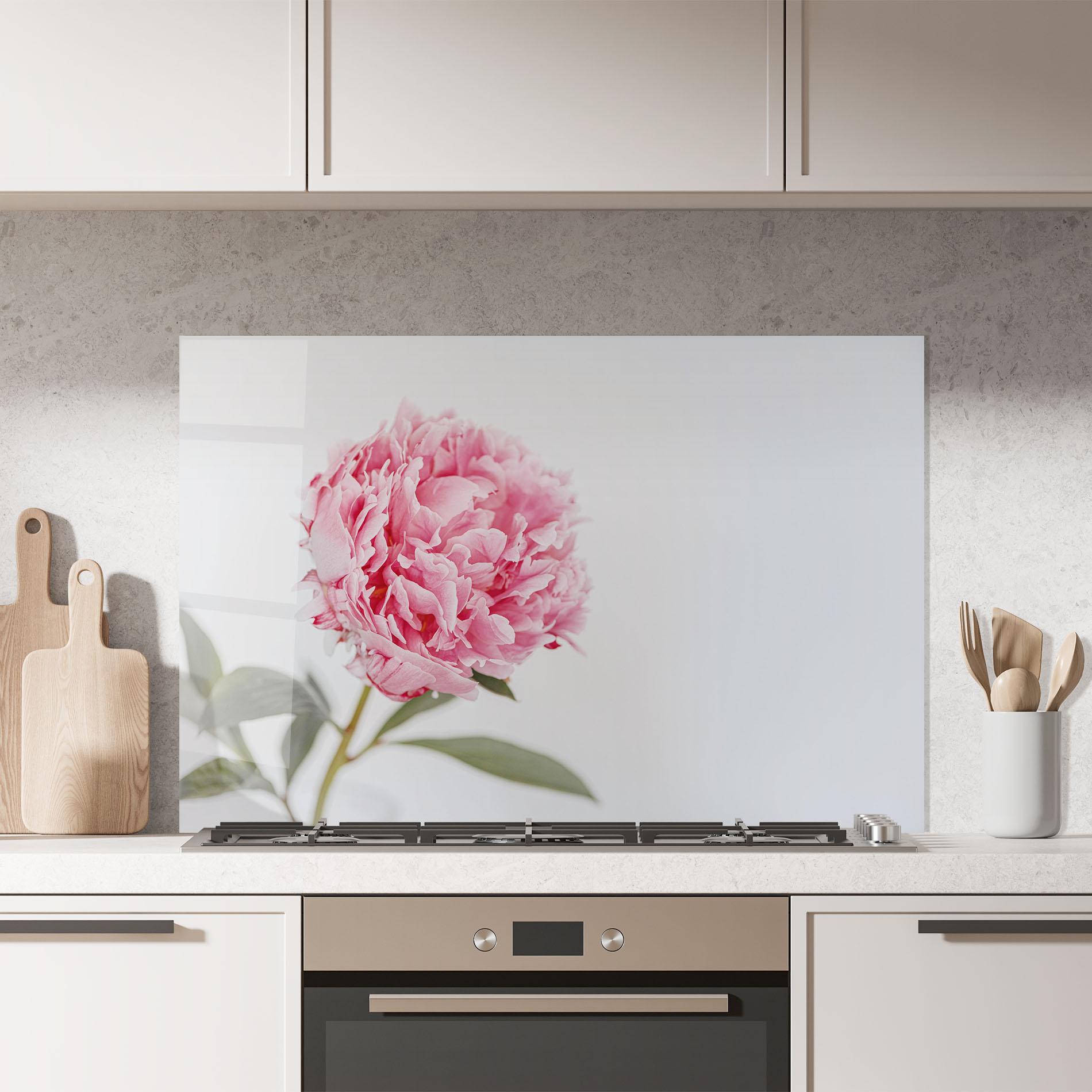 Konyhai üveg hátfal One Peony mockup 7