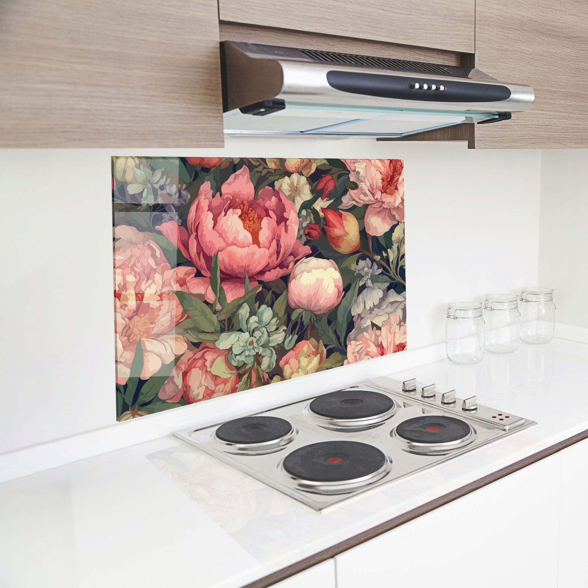 Pretty Artistic Peony mockup 8