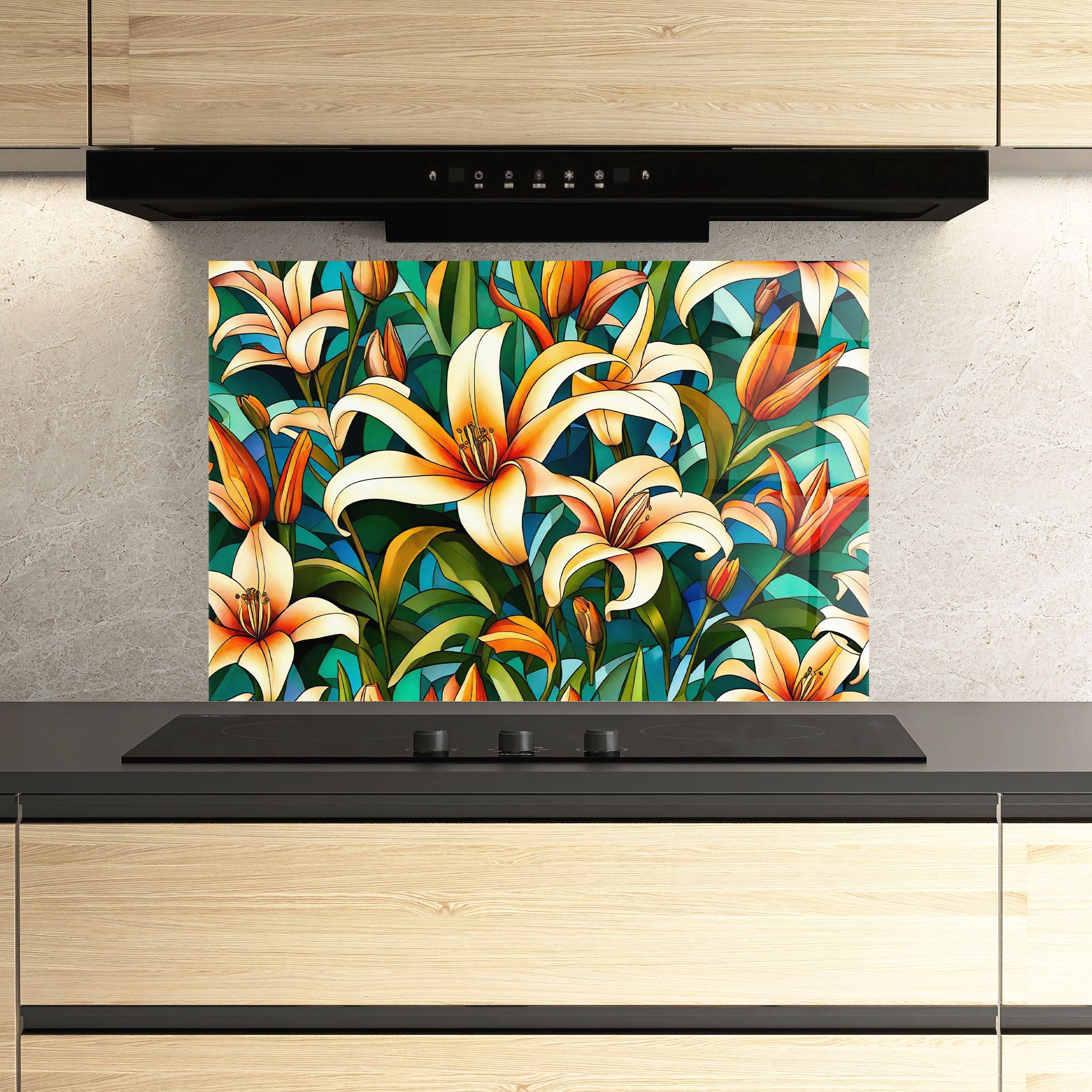 Lily Pattern mockup 3