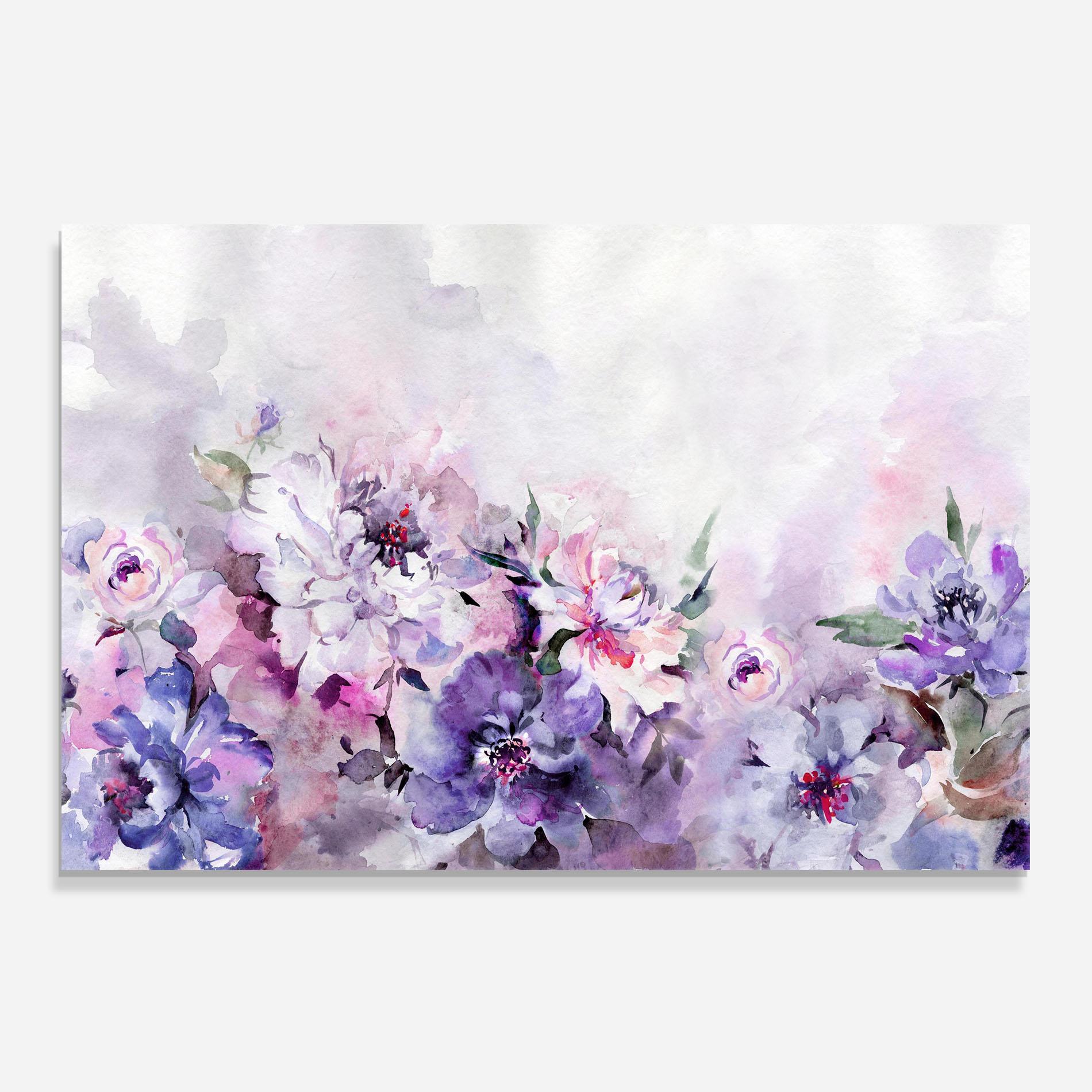 Konyhai üveg hátfal Buchet Multicolor mockup 0