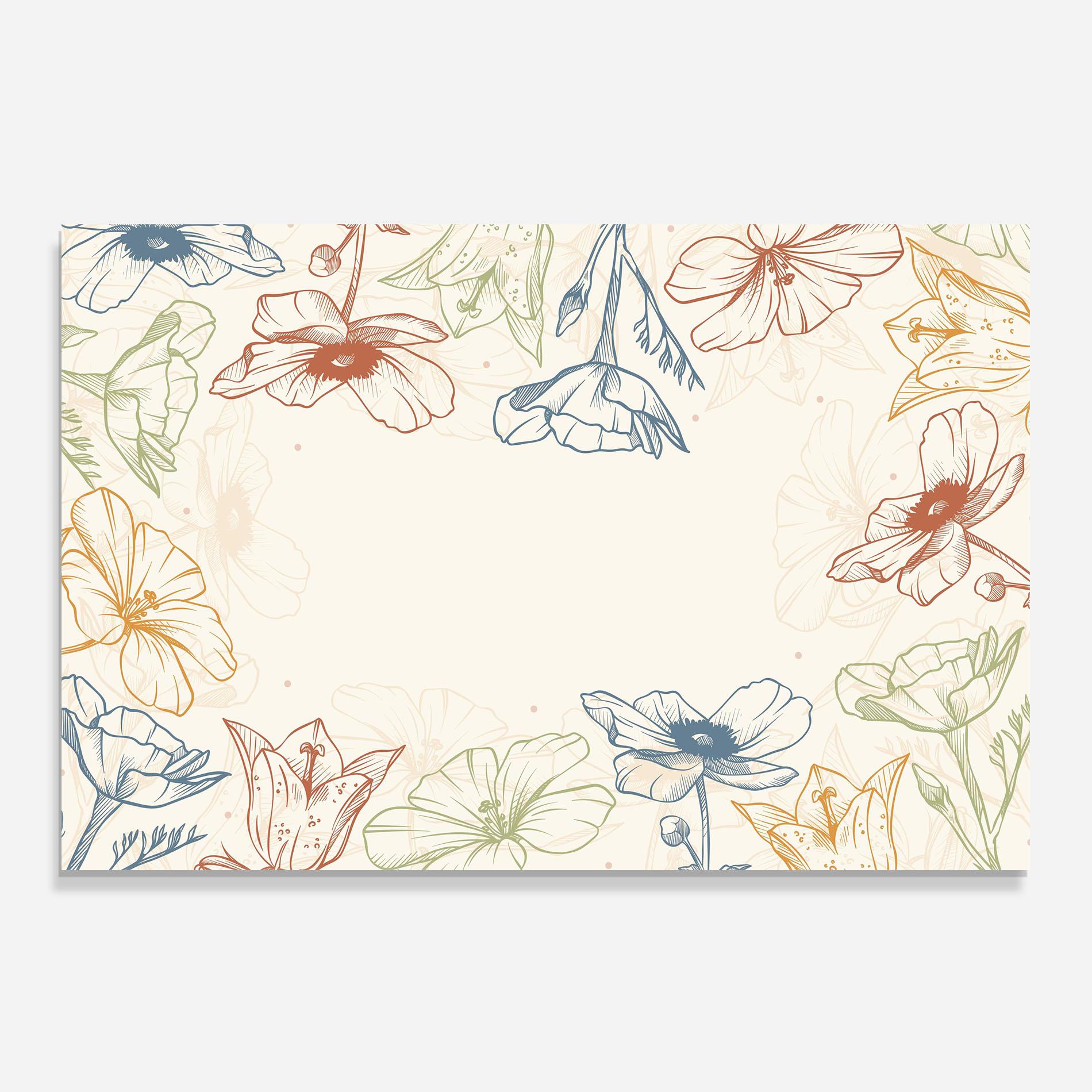 Konyhai üveg hátfal Color Mix Line mockup 0