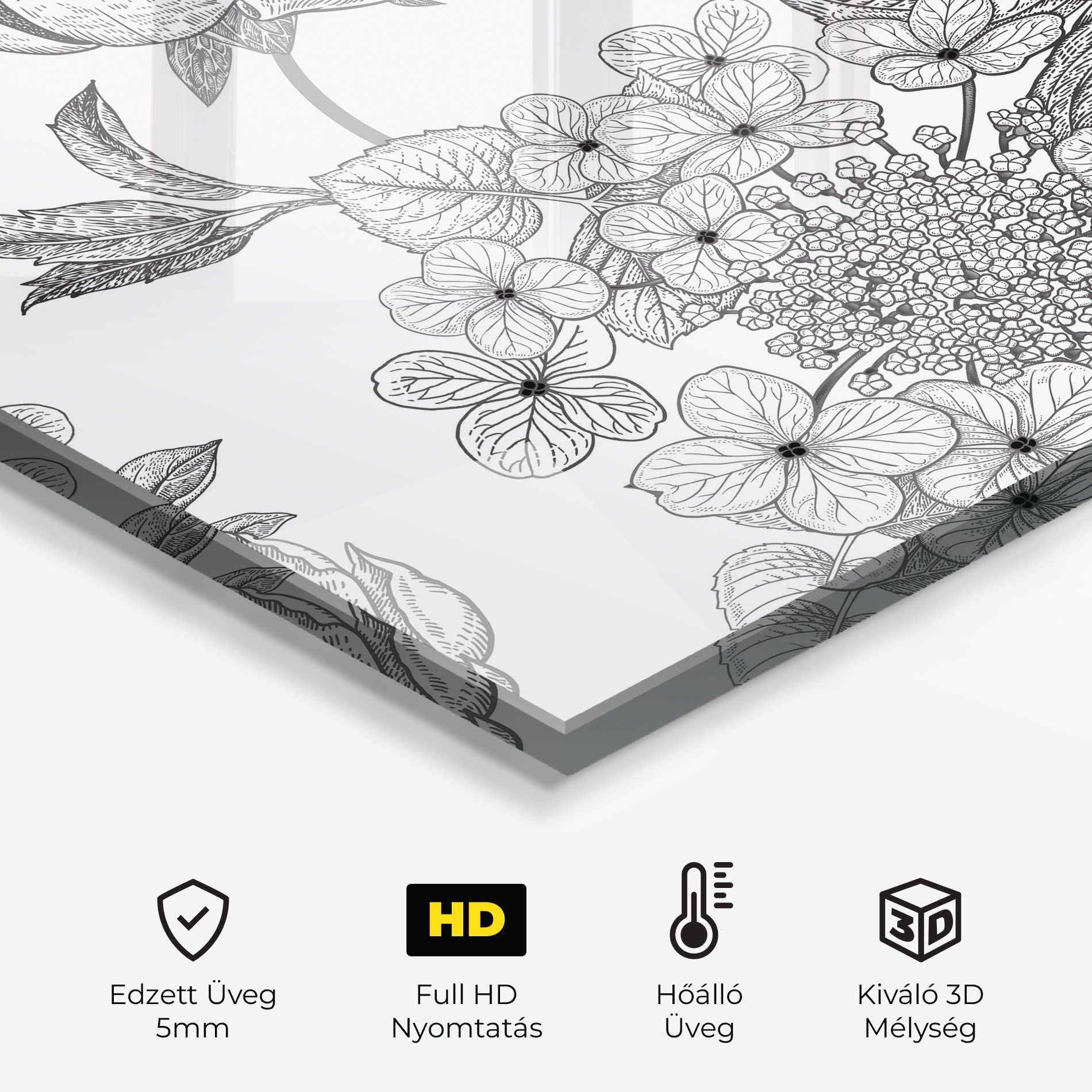 Black Line Flower mockup 2