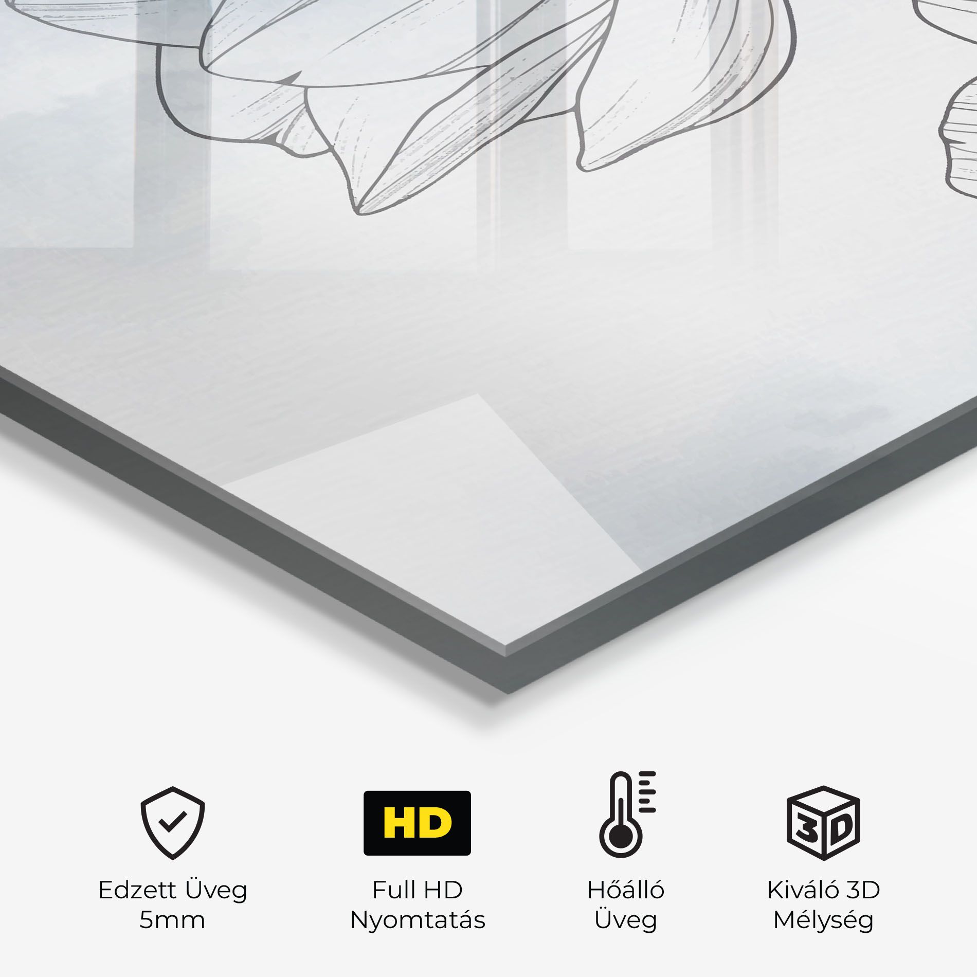 Blue Line Flower mockup 2