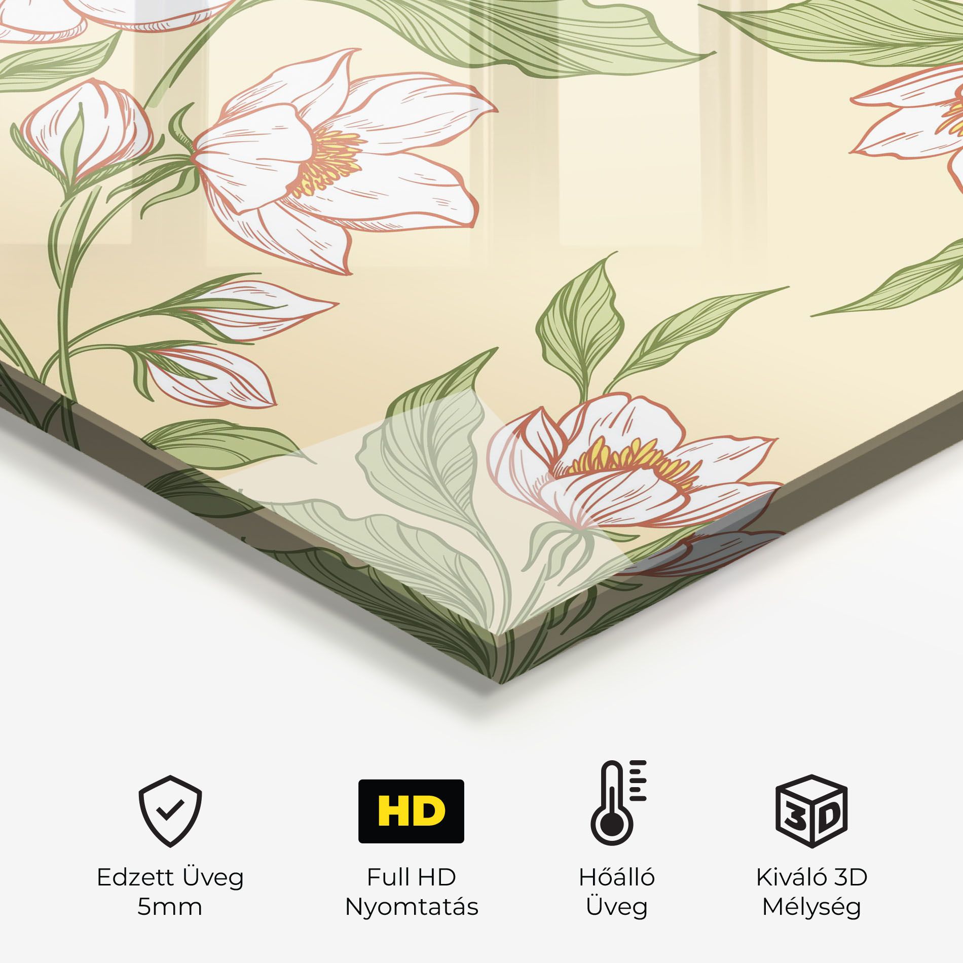 Cream Flower White mockup 2