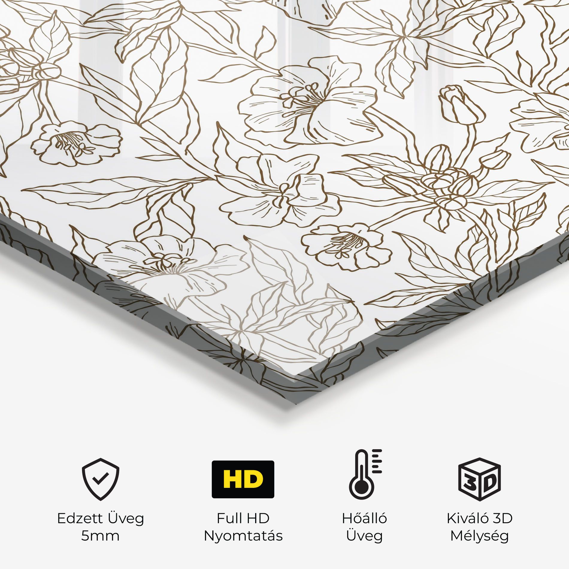 Cream Line Flowers mockup 2