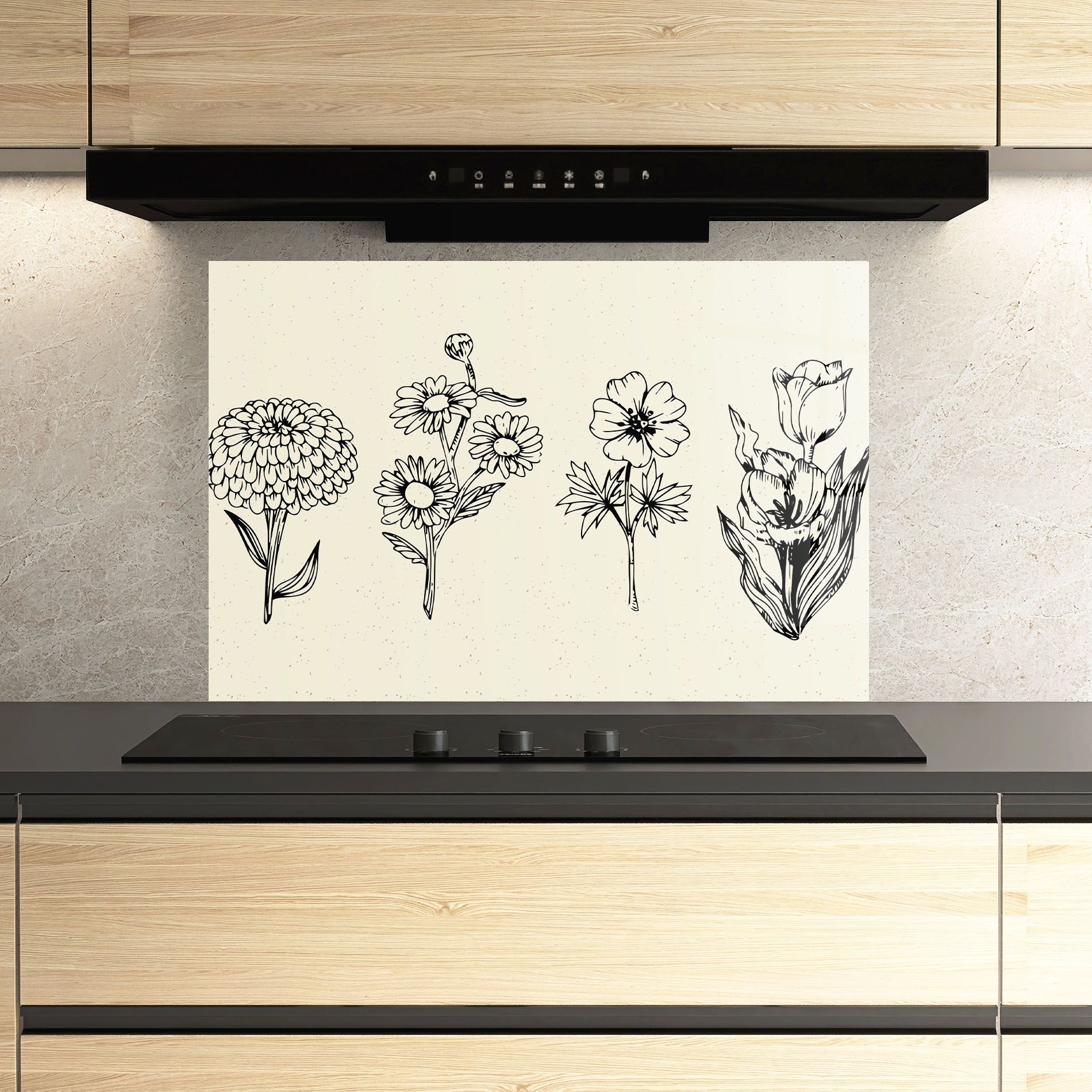 Black Line Cream mockup 3