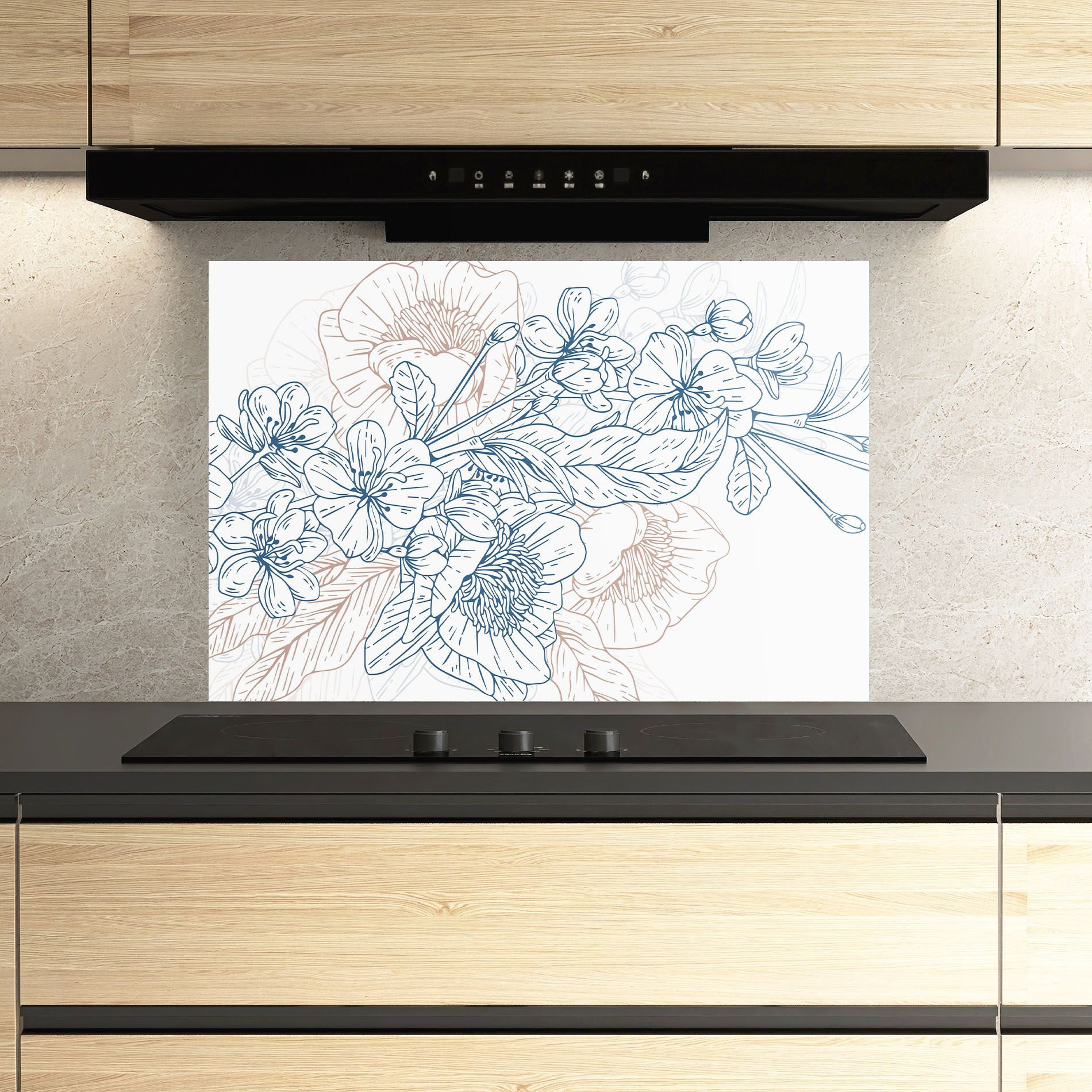 Blue Cream Line mockup 3