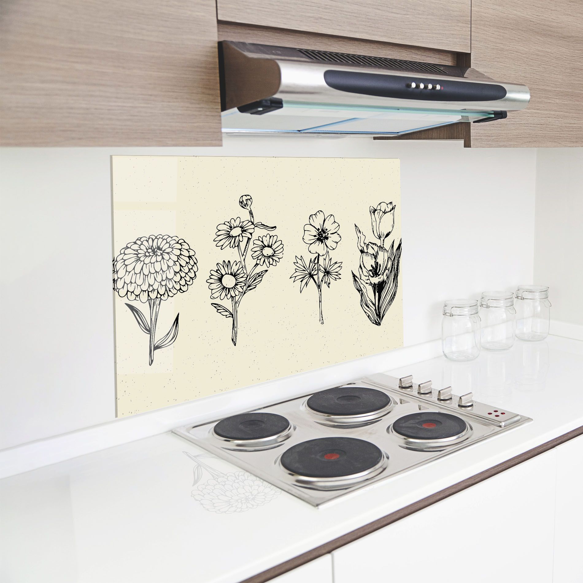 Black Line Cream mockup 8