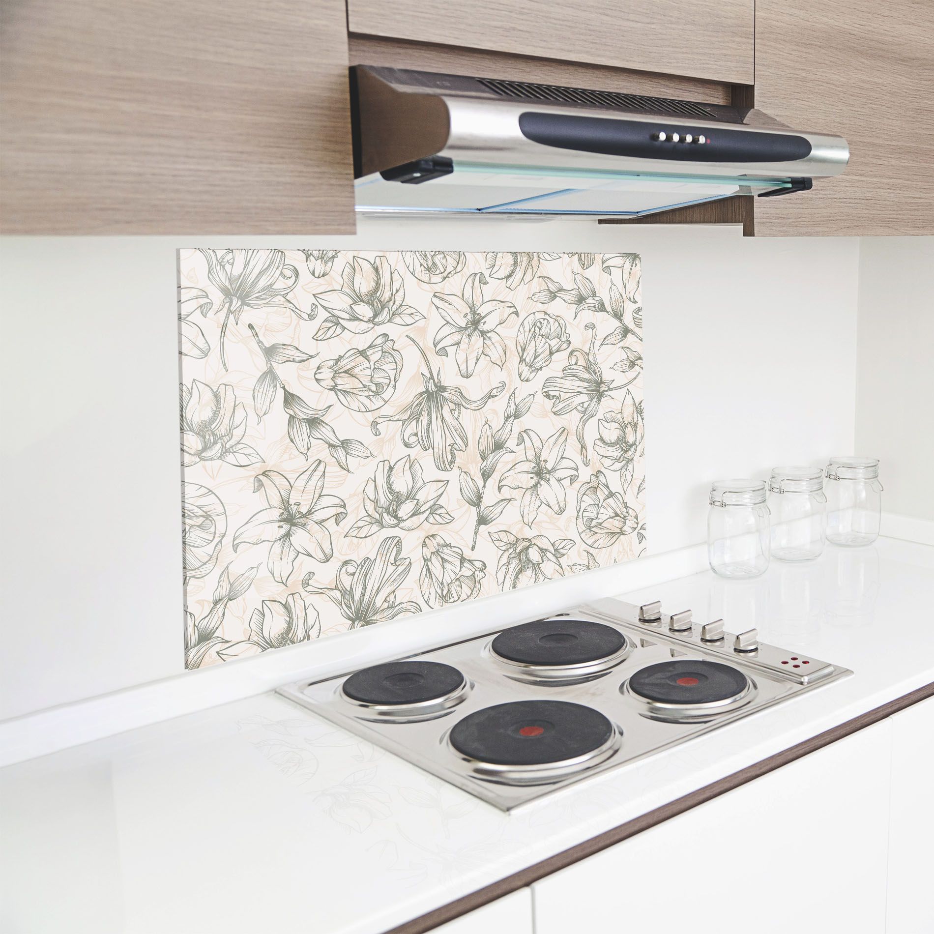 Cream Grey Line mockup 8