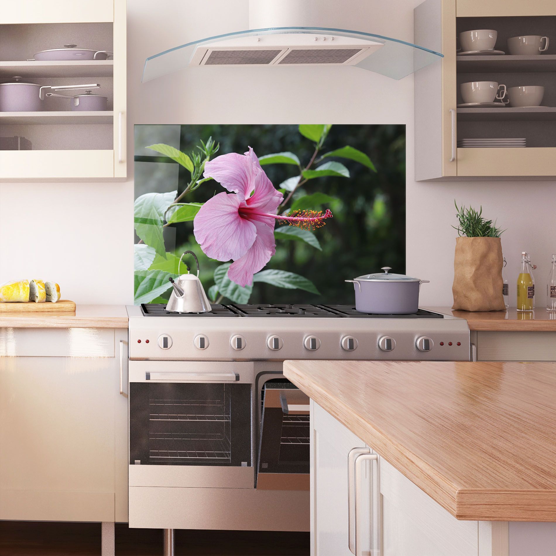 Pink Exotic Plant mockup 1