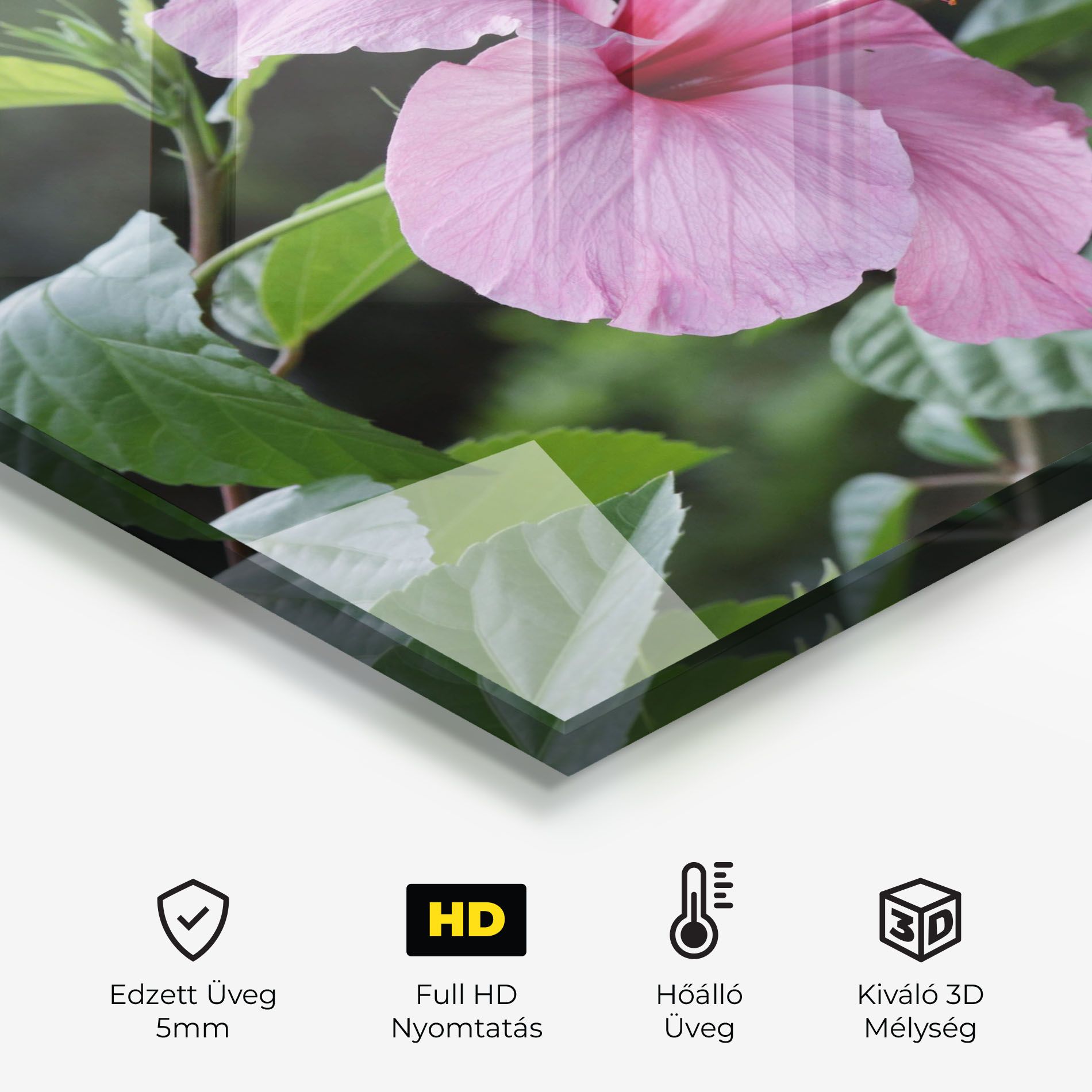 Pink Exotic Plant mockup 2