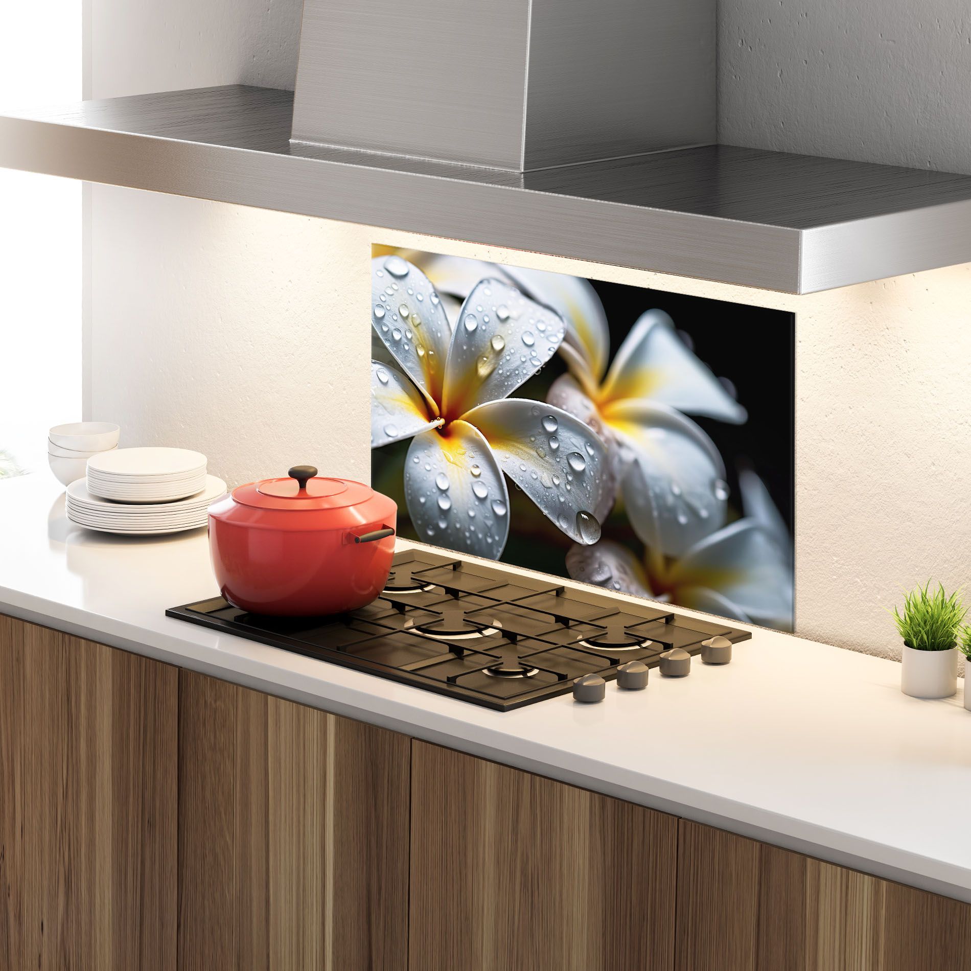 Rainy White Exotic mockup 4