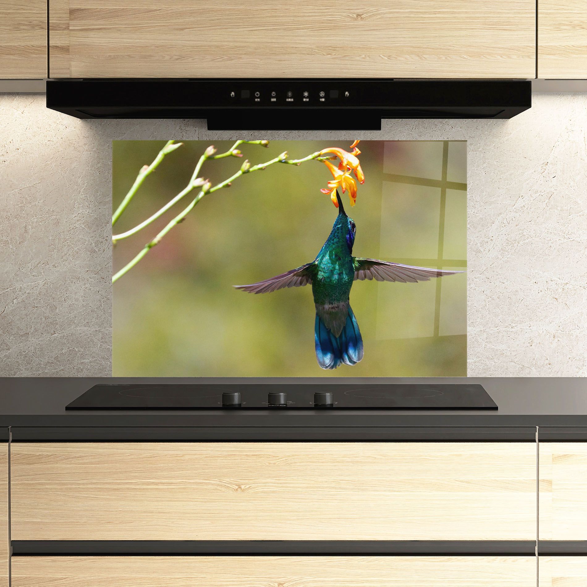 Orange Flower Exotic mockup 3