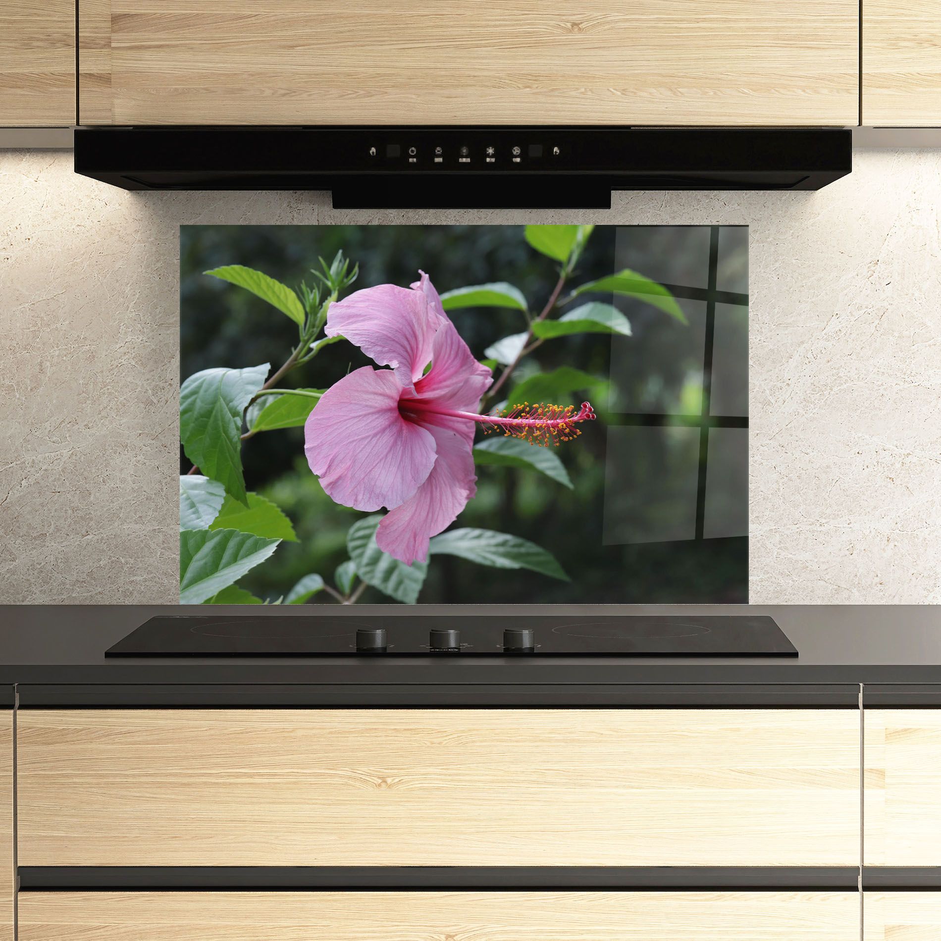 Pink Exotic Plant mockup 3